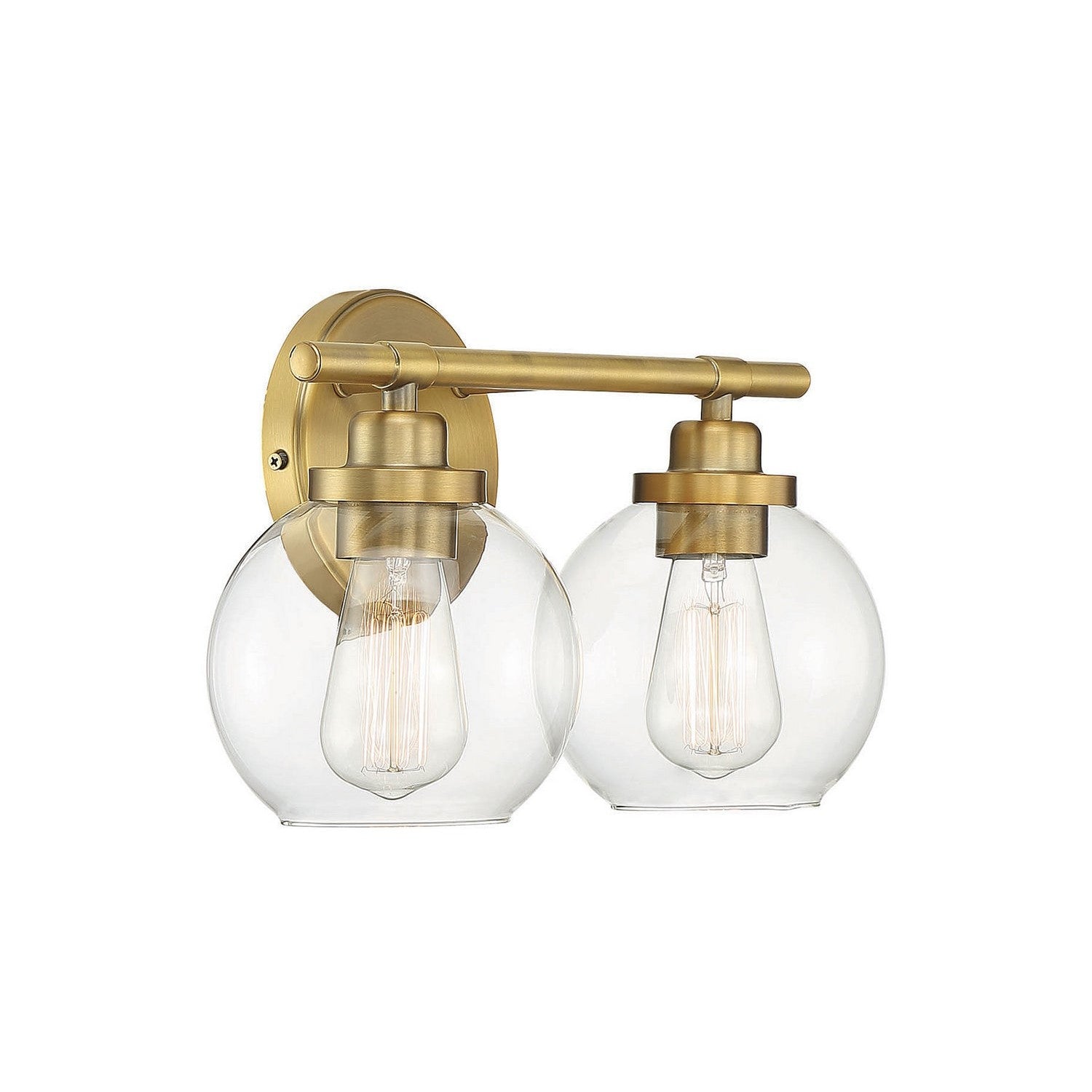 Savoy House - 8-4050-2-322 - Two Light Bath Bar - Carson - Warm Brass