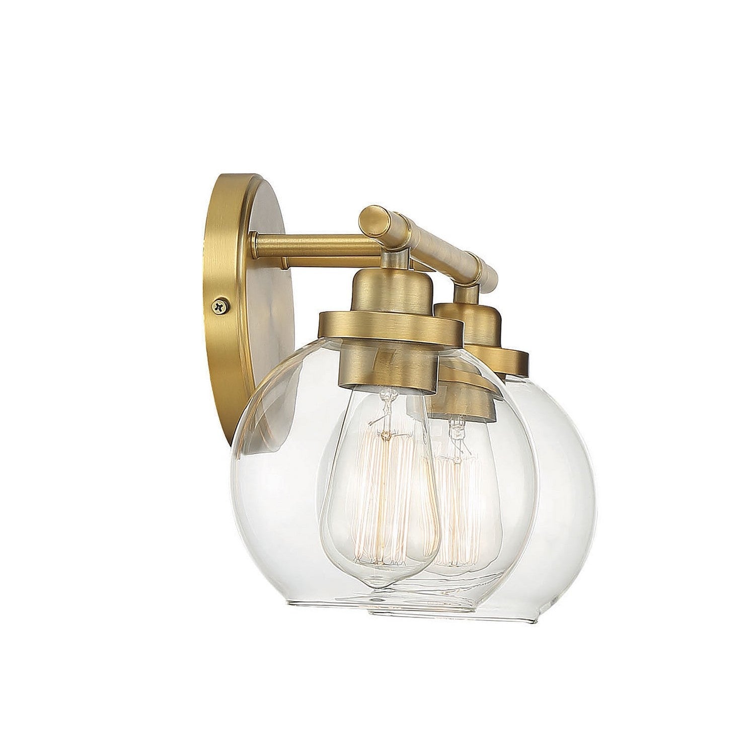 Savoy House - 8-4050-2-322 - Two Light Bath Bar - Carson - Warm Brass