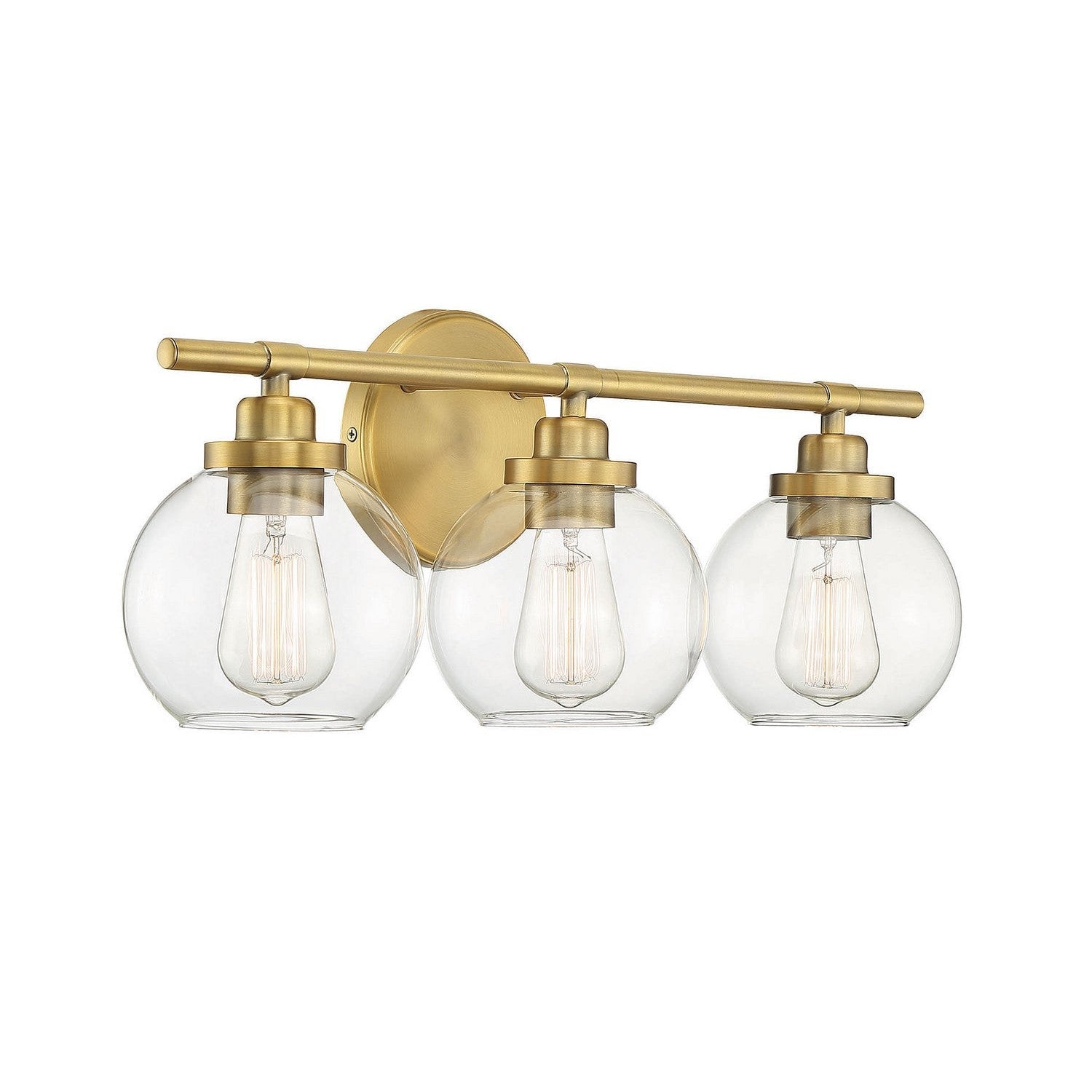 Savoy House - 8-4050-3-322 - Three Light Bath Bar - Carson - Warm Brass