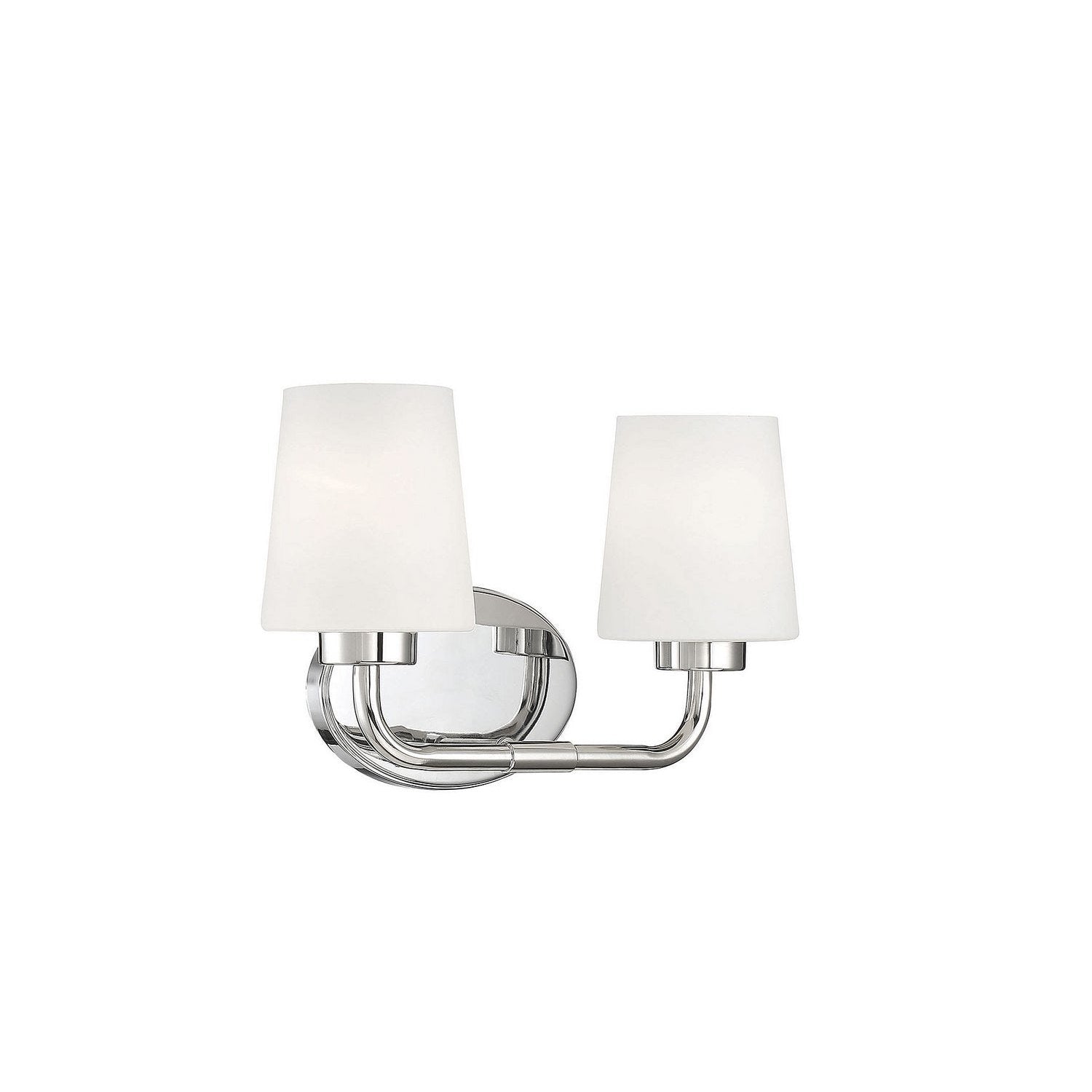 Savoy House - 8-4090-2-109 - Two Light Bath Bar - Capra - Polished Nickel