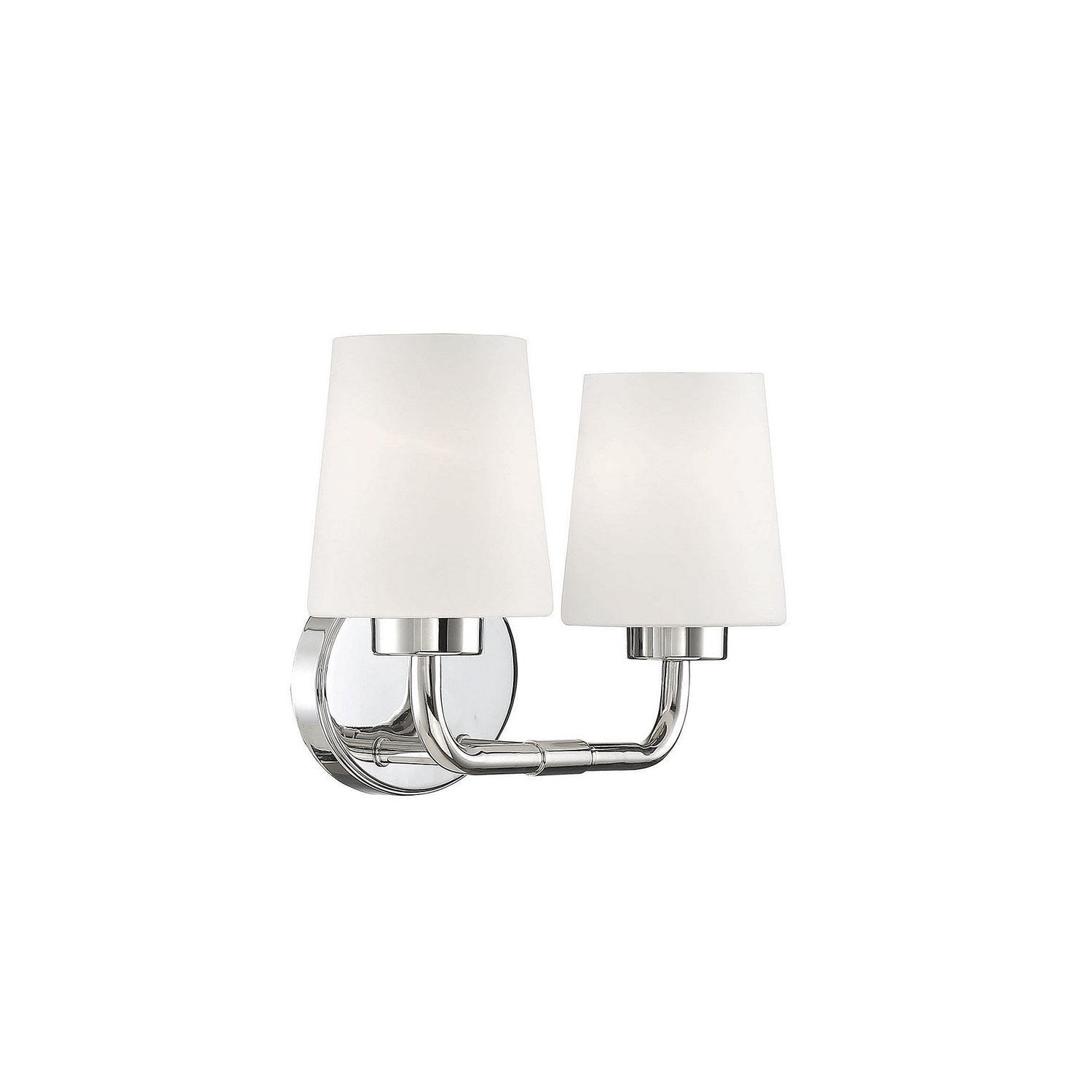 Savoy House - 8-4090-2-109 - Two Light Bath Bar - Capra - Polished Nickel