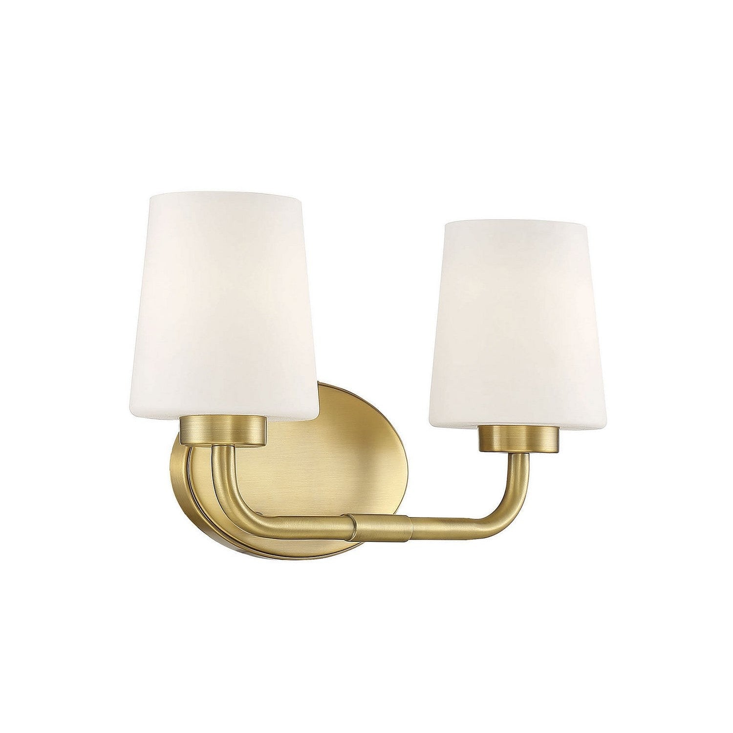 Savoy House - 8-4090-2-322 - Two Light Bath Bar - Capra - Warm Brass