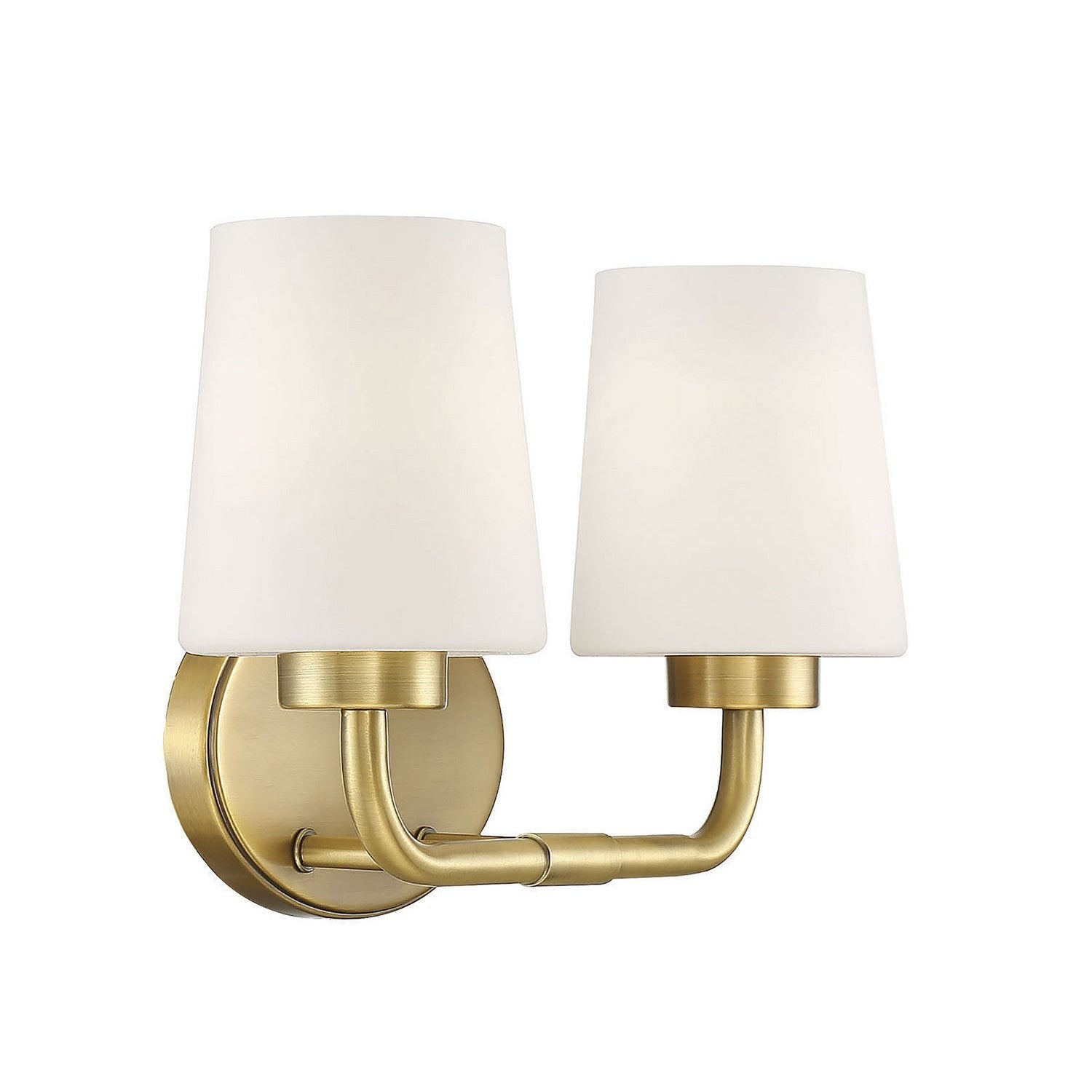 Savoy House - 8-4090-2-322 - Two Light Bath Bar - Capra - Warm Brass