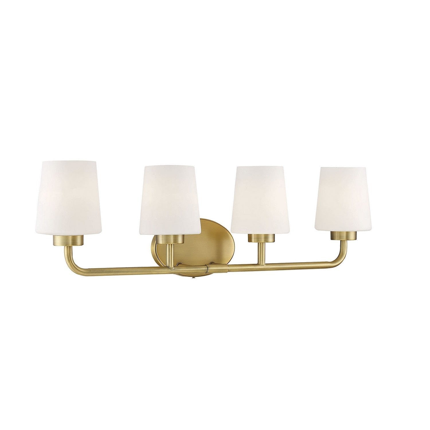 Savoy House - 8-4090-4-322 - Four Light Bath Bar - Capra - Warm Brass