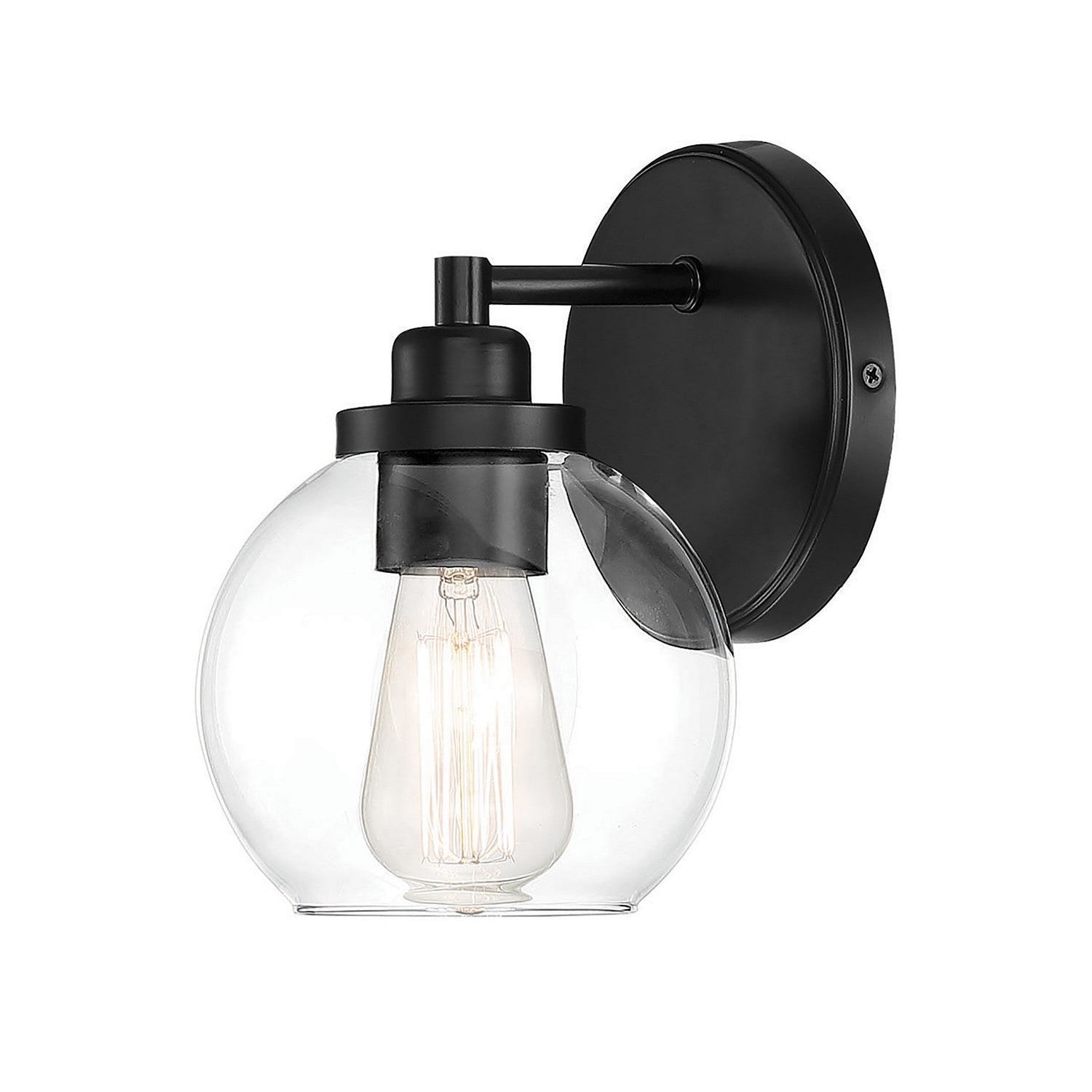 Savoy House - 9-4050-1-BK - One Light Wall Sconce - Carson - Matte Black