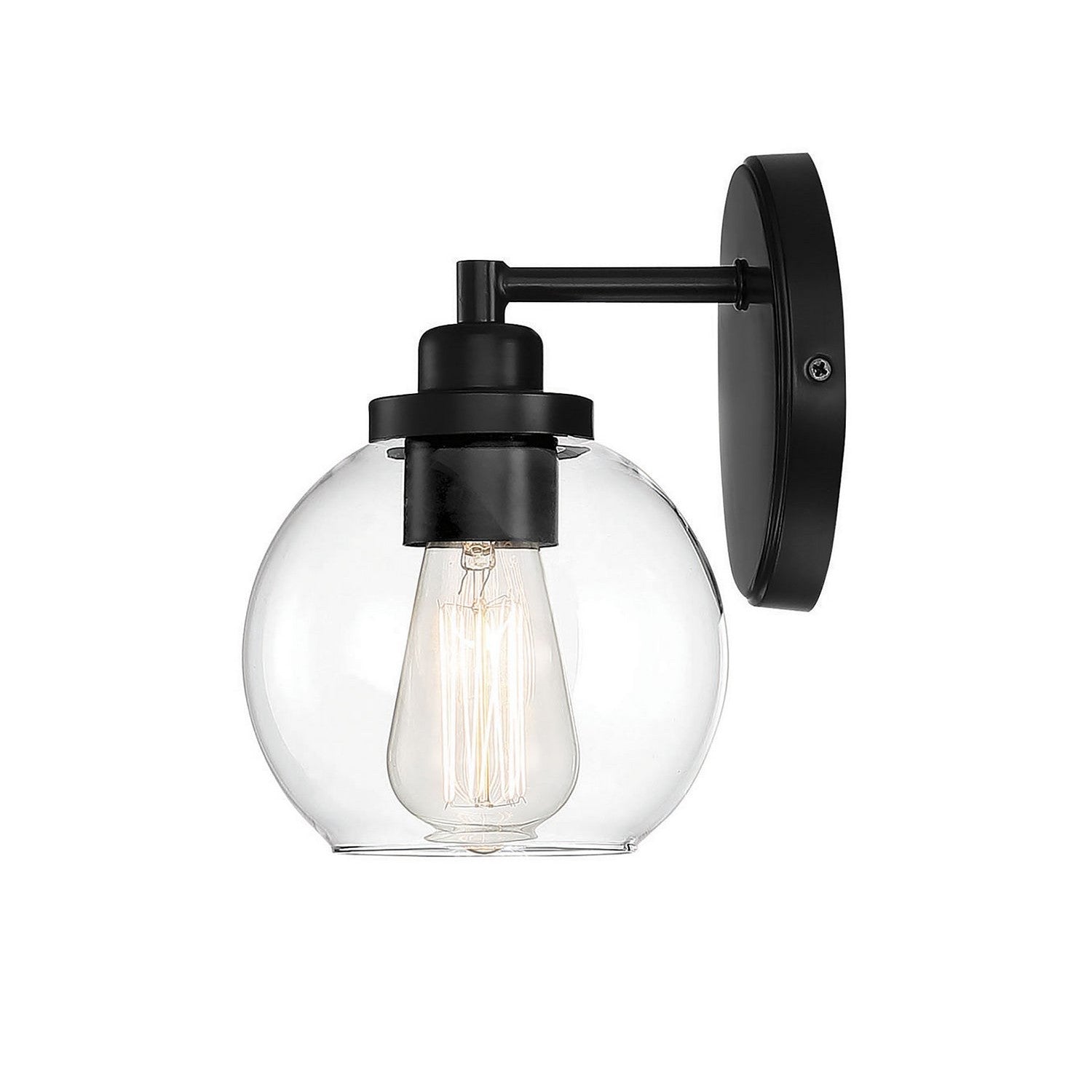 Savoy House - 9-4050-1-BK - One Light Wall Sconce - Carson - Matte Black