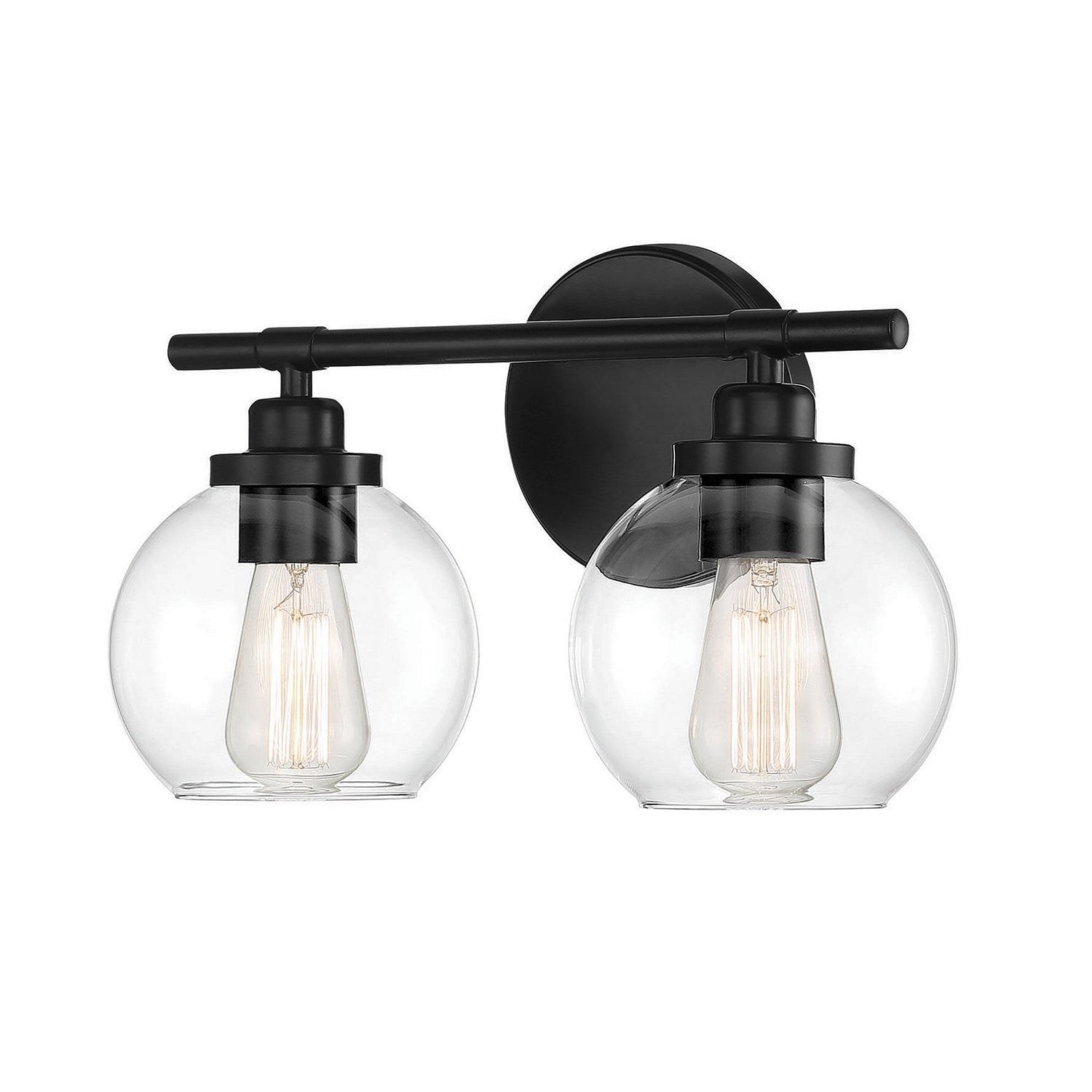 Savoy House - 8-4050-2-BK - Two Light Bath Bar - Carson - Matte Black