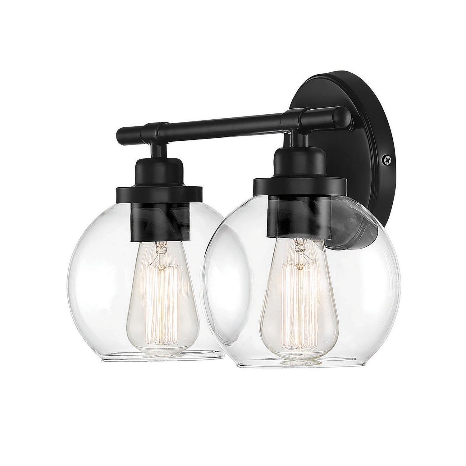 Savoy House - 8-4050-2-BK - Two Light Bath Bar - Carson - Matte Black