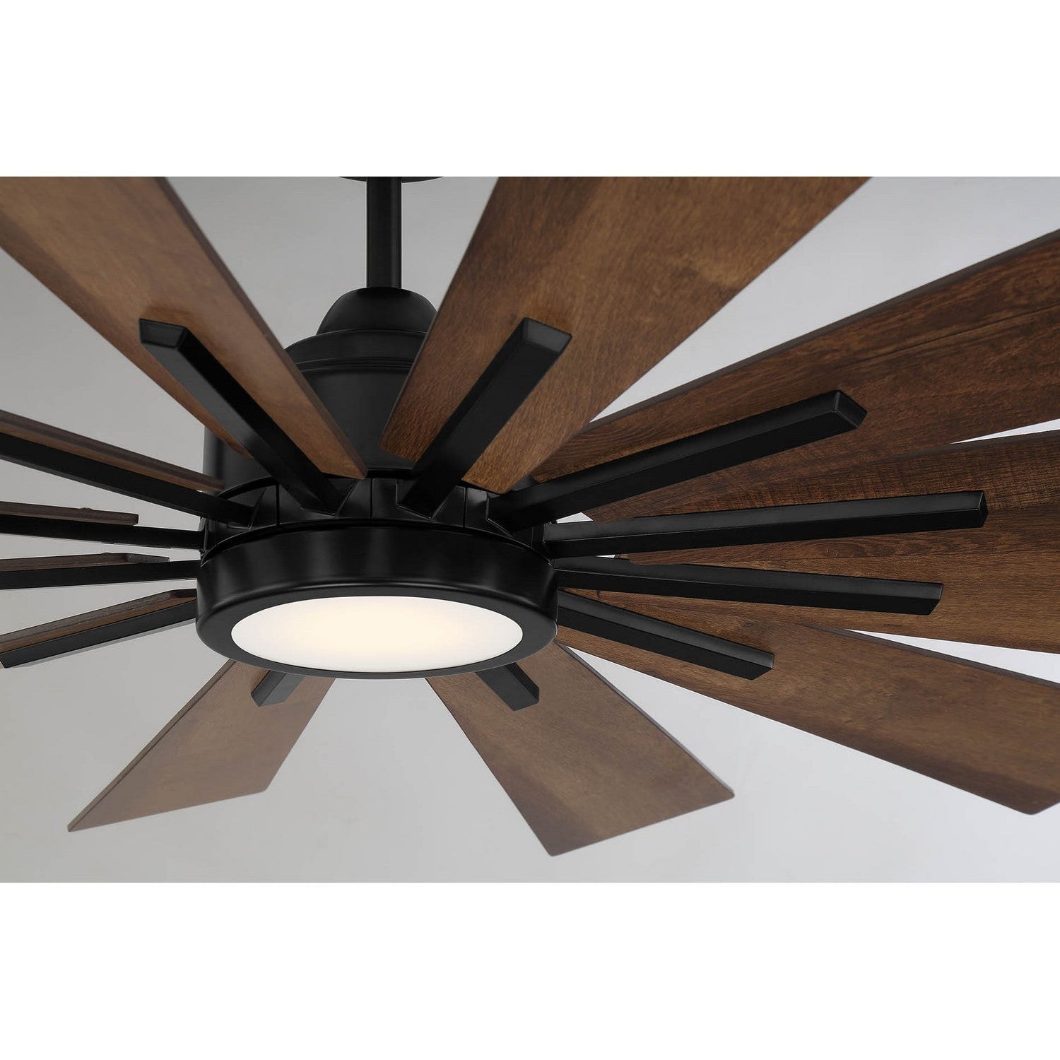 Meridian - M2024MBK - 60" Ceiling Fan - Farmhouse - Matte Black