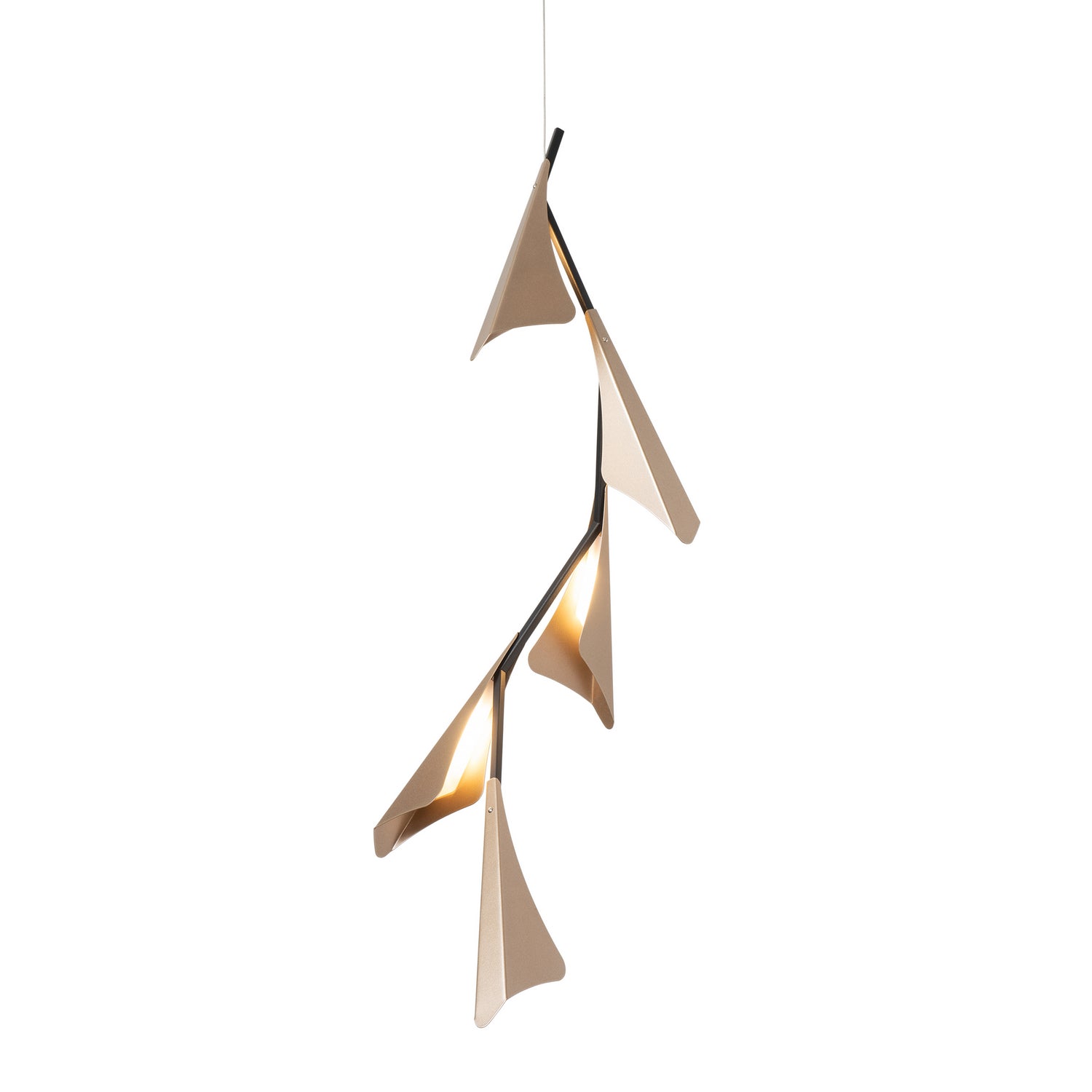 Hubbardton Forge - 135006-LED-STND-10-84 - LED Pendant - Plume - Black