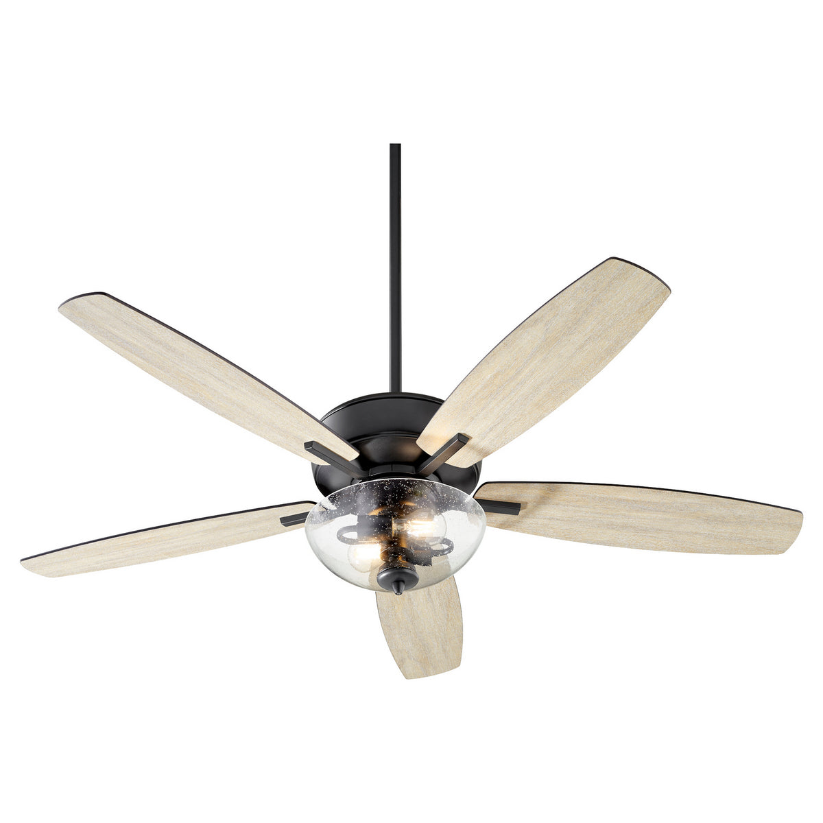 Quorum - 7052-269 - 52" Ceiling Fan - Breeze - Textured Black