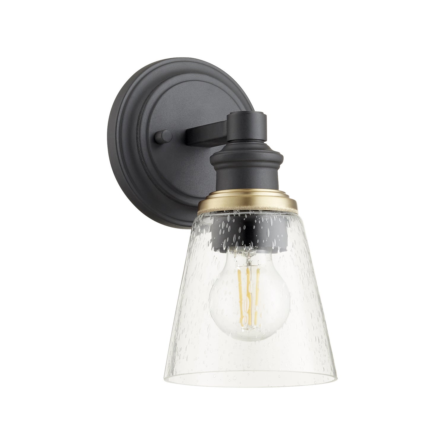 Quorum - 509-1-69 - One Light Wall Mount - Dunbar - Textured Black