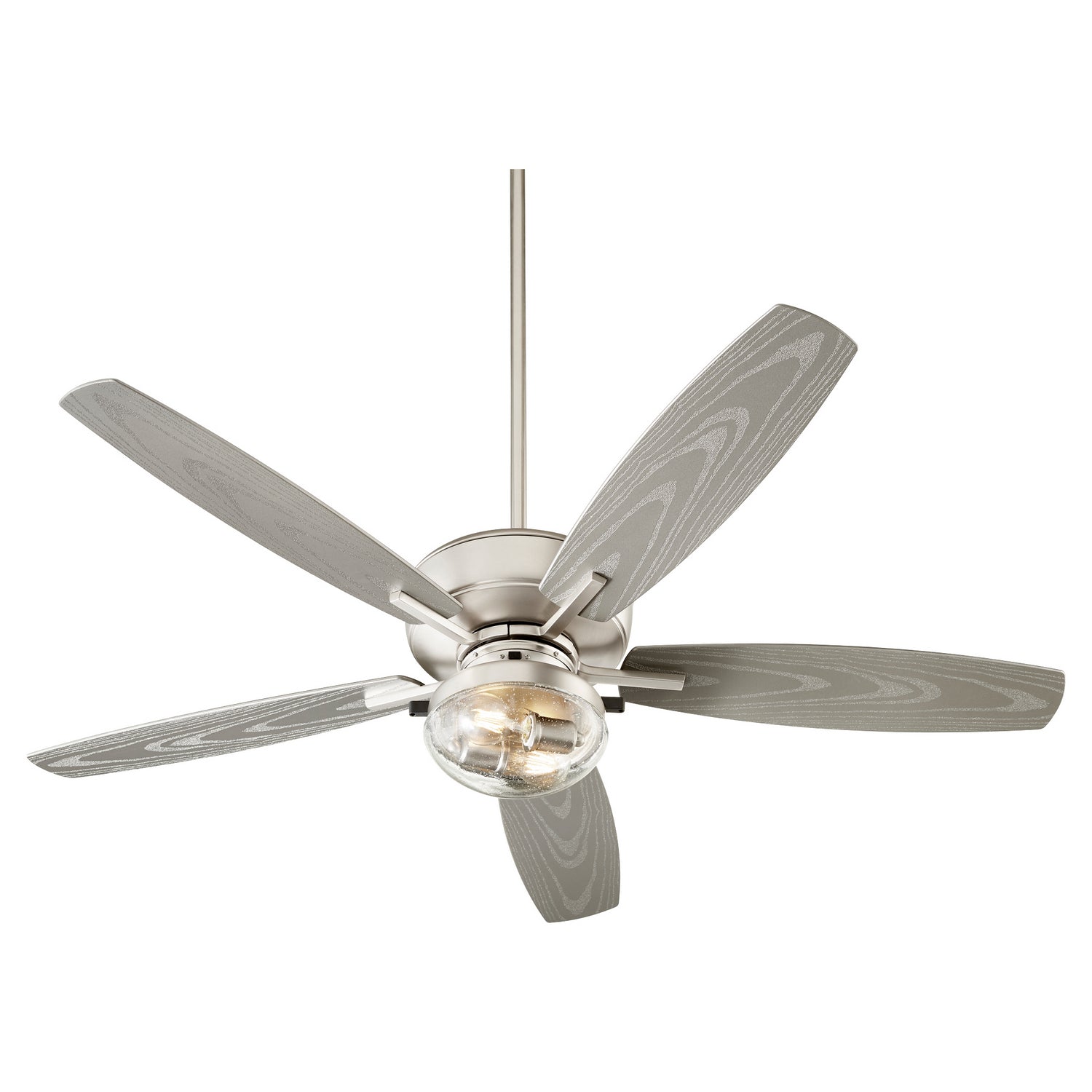 Quorum - 170525-65 - 52"Patio Fan - Breeze Patio - Satin Nickel Satin Nickel