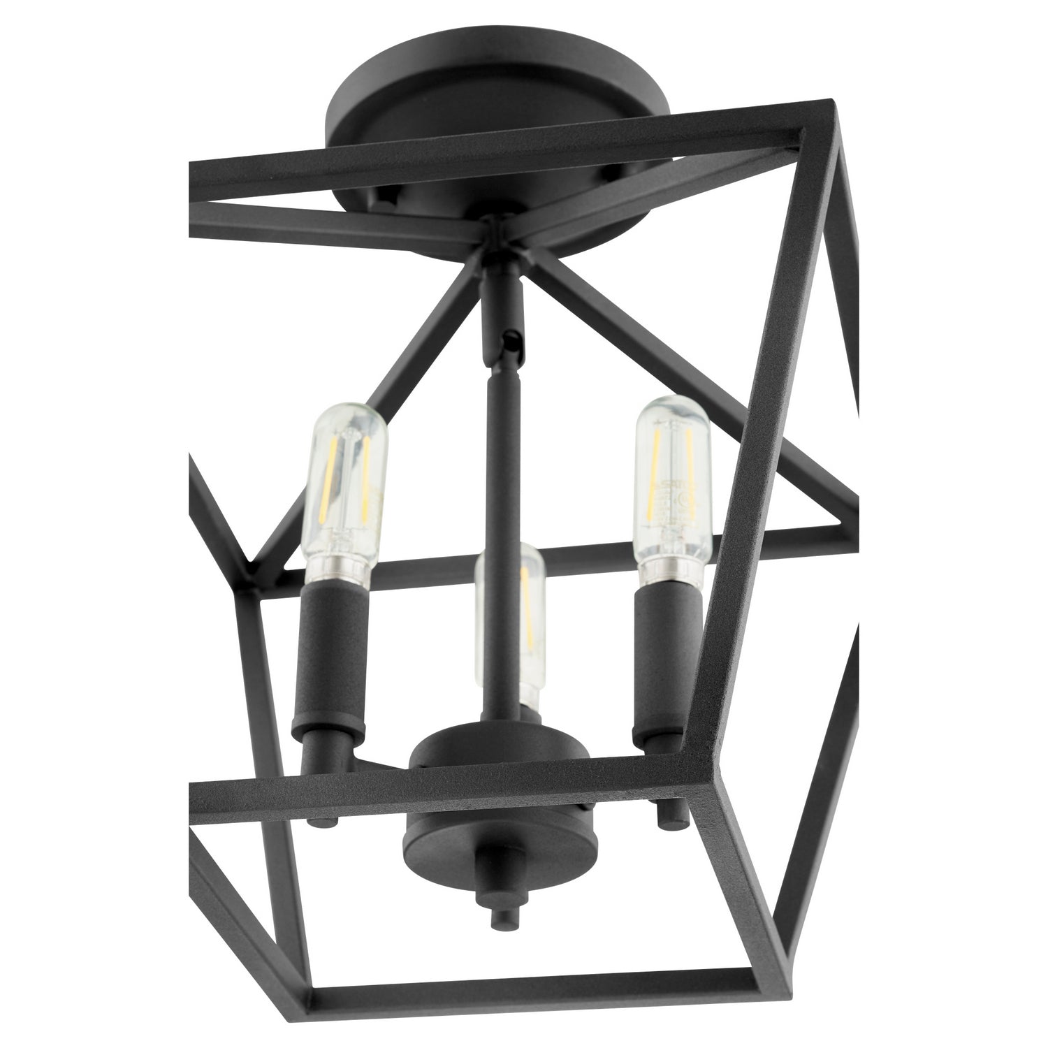 Quorum - 304-10-69 - Three Light Dual Mount - Gabriel - Textured Black