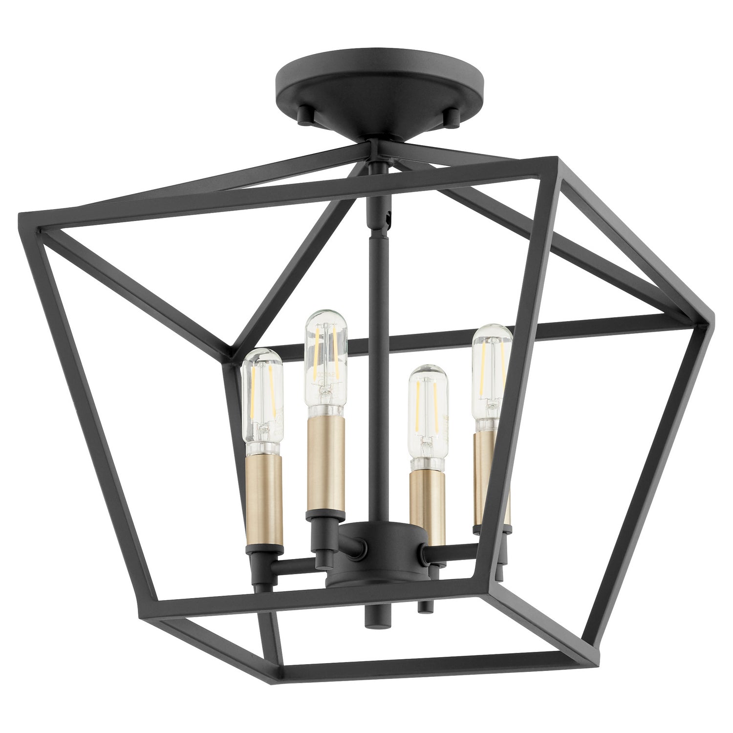 Quorum - 304-13-69 - Four Light Dual Mount - Gabriel - Textured Black