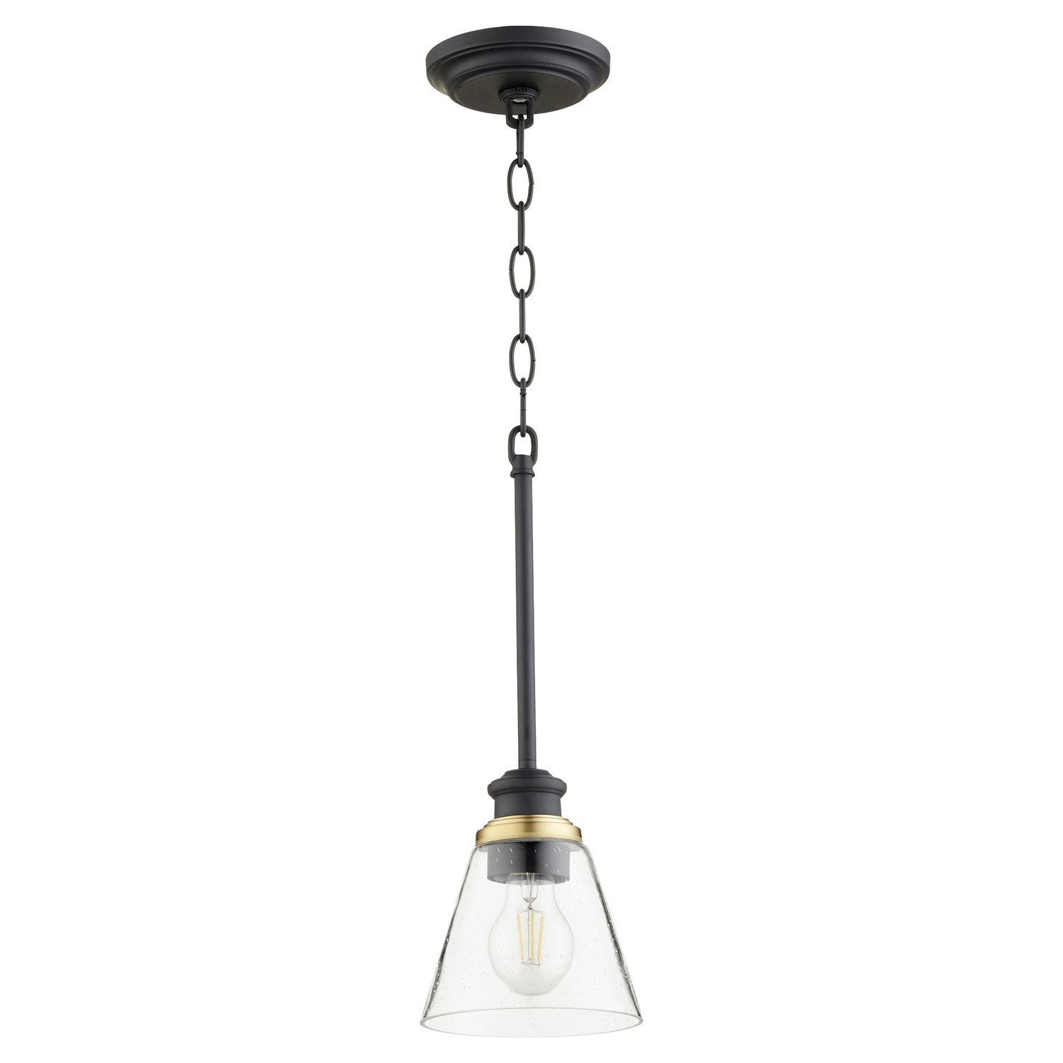 Quorum - 309-69 - One Light Pendant - Dunbar - Textured Black