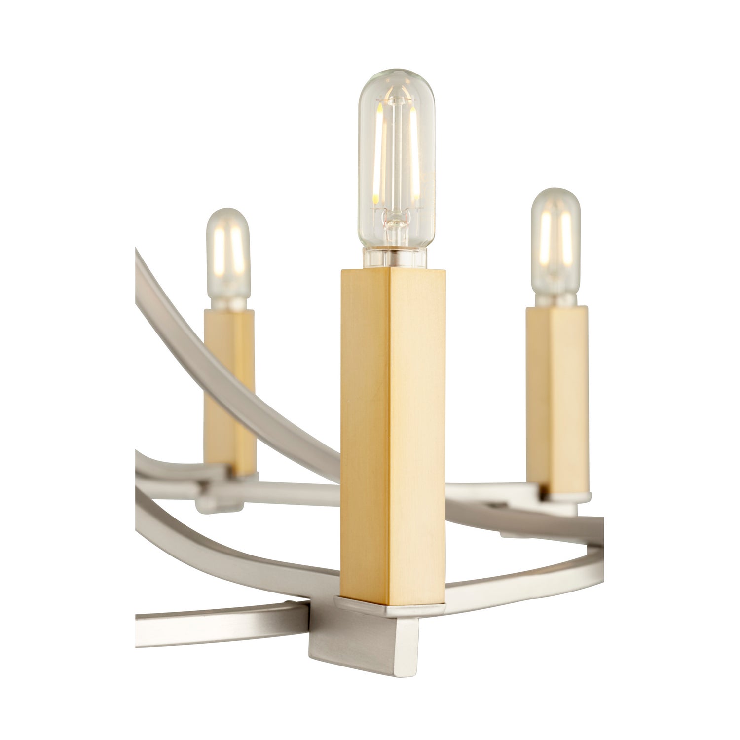 Quorum - 696-9-65 - Nine Light Chandelier - Olympus - Satin Nickel