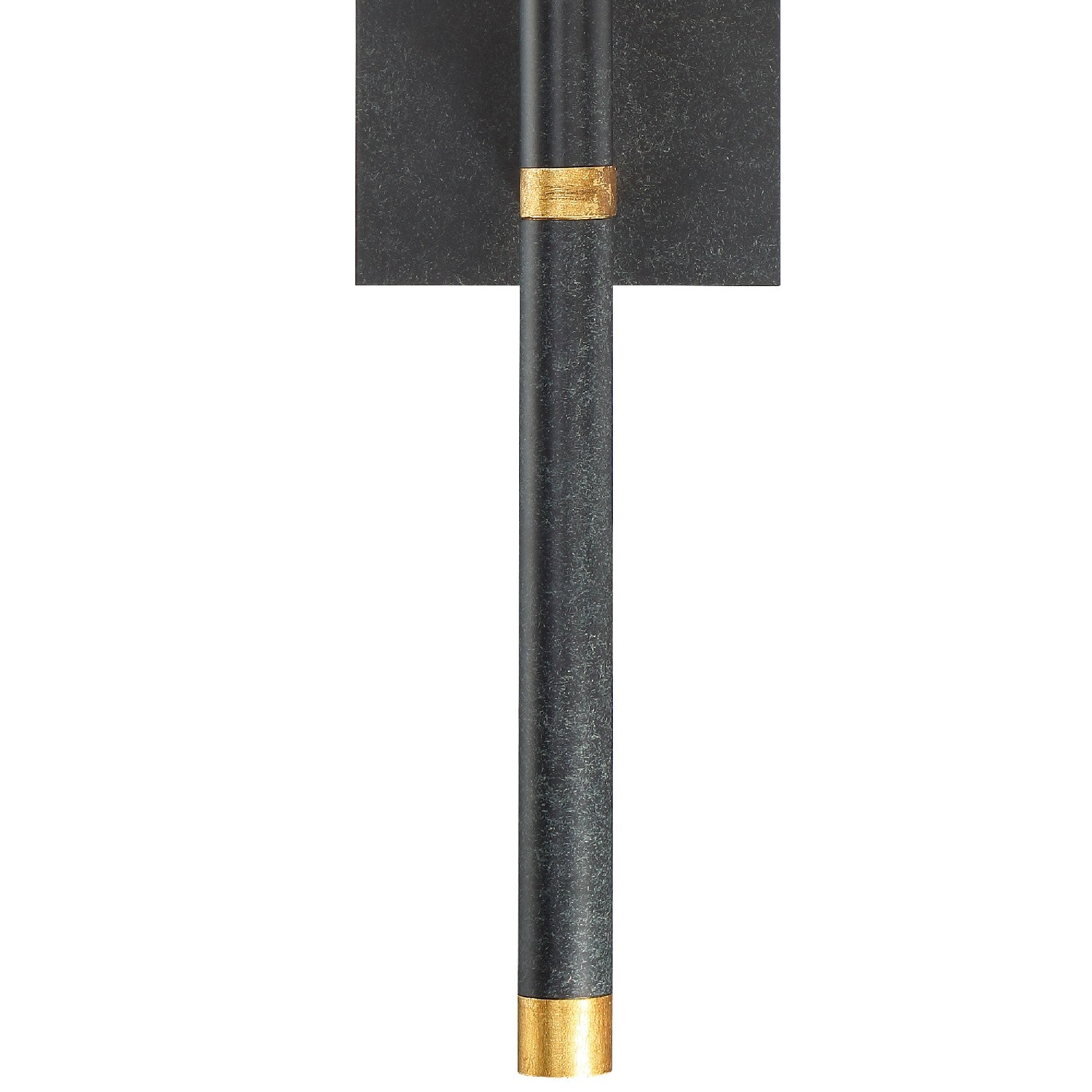 Crystorama - WES-9901-BK-GA - One Light Wall Sconce - Weston - Black + Antique Gold
