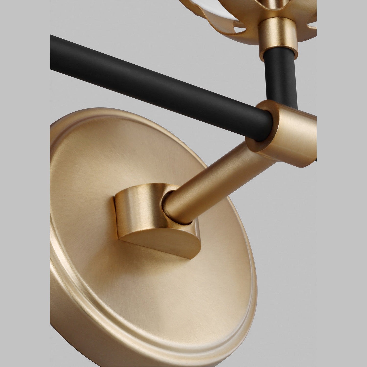 Visual Comfort Studio - 4487905-848 - Five Light Wall / Bath - Cafe - Satin Brass