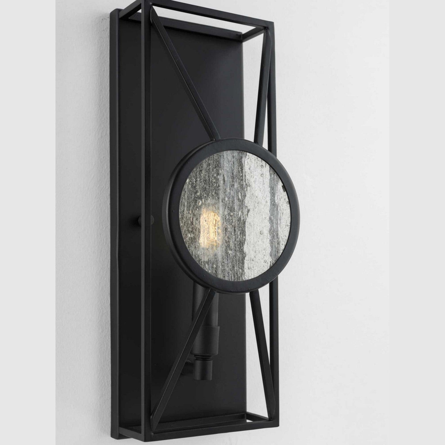 Progress Lighting - P710076-031 - One Light Wall Sconce - Cumberland - Black