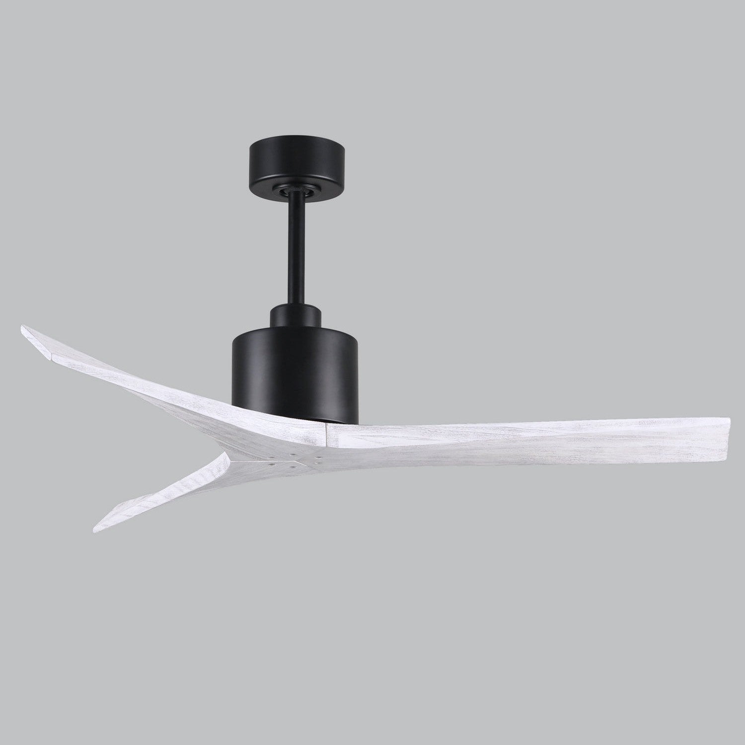 Matthews Fan Company - MW-BK-MWH-52 - 52"Ceiling Fan - Mollywood - Matte Black