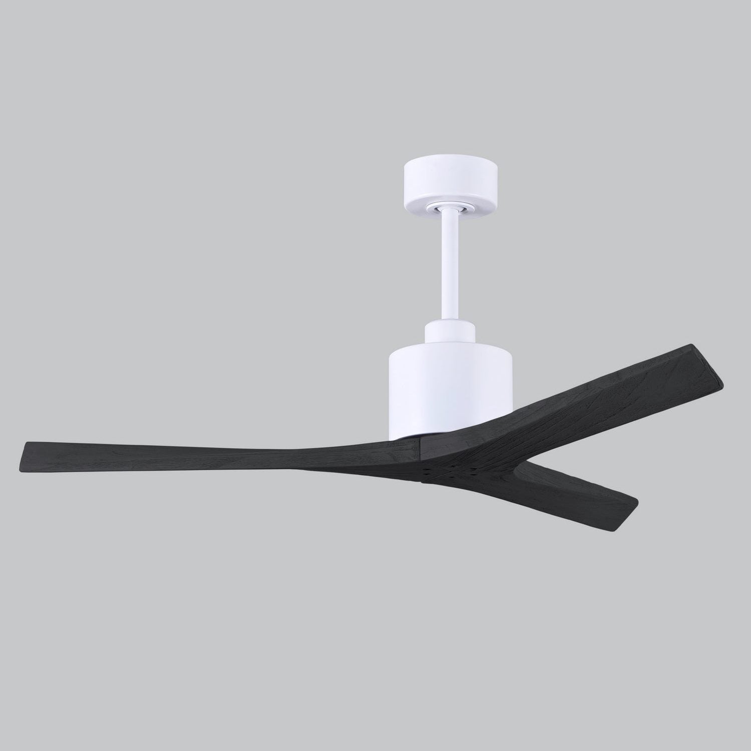 Matthews Fan Company - MW-MWH-BK-52 - 52"Ceiling Fan - Mollywood - Matte White