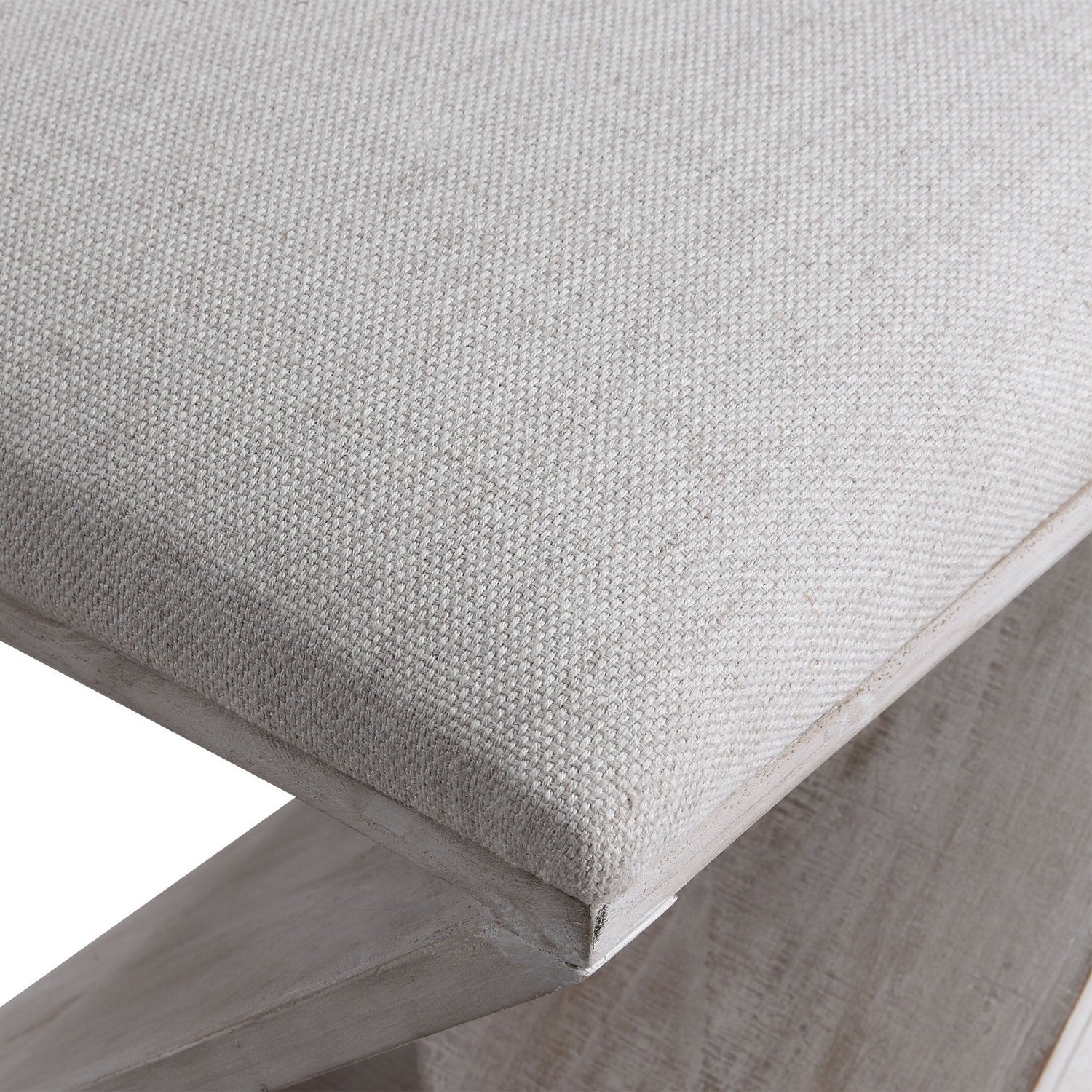 Uttermost - 23559 - Ottoman - Benue - White Washed