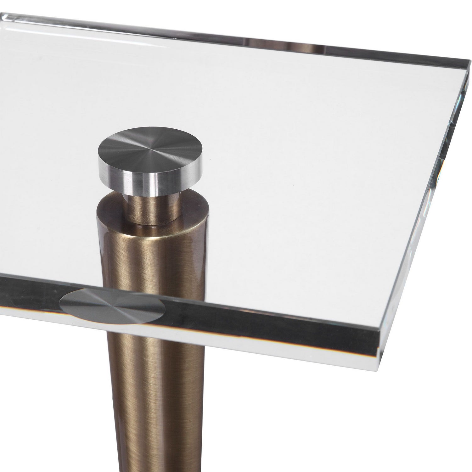Uttermost - 24950 - Drink Table - Campeiro - Stainless Steel