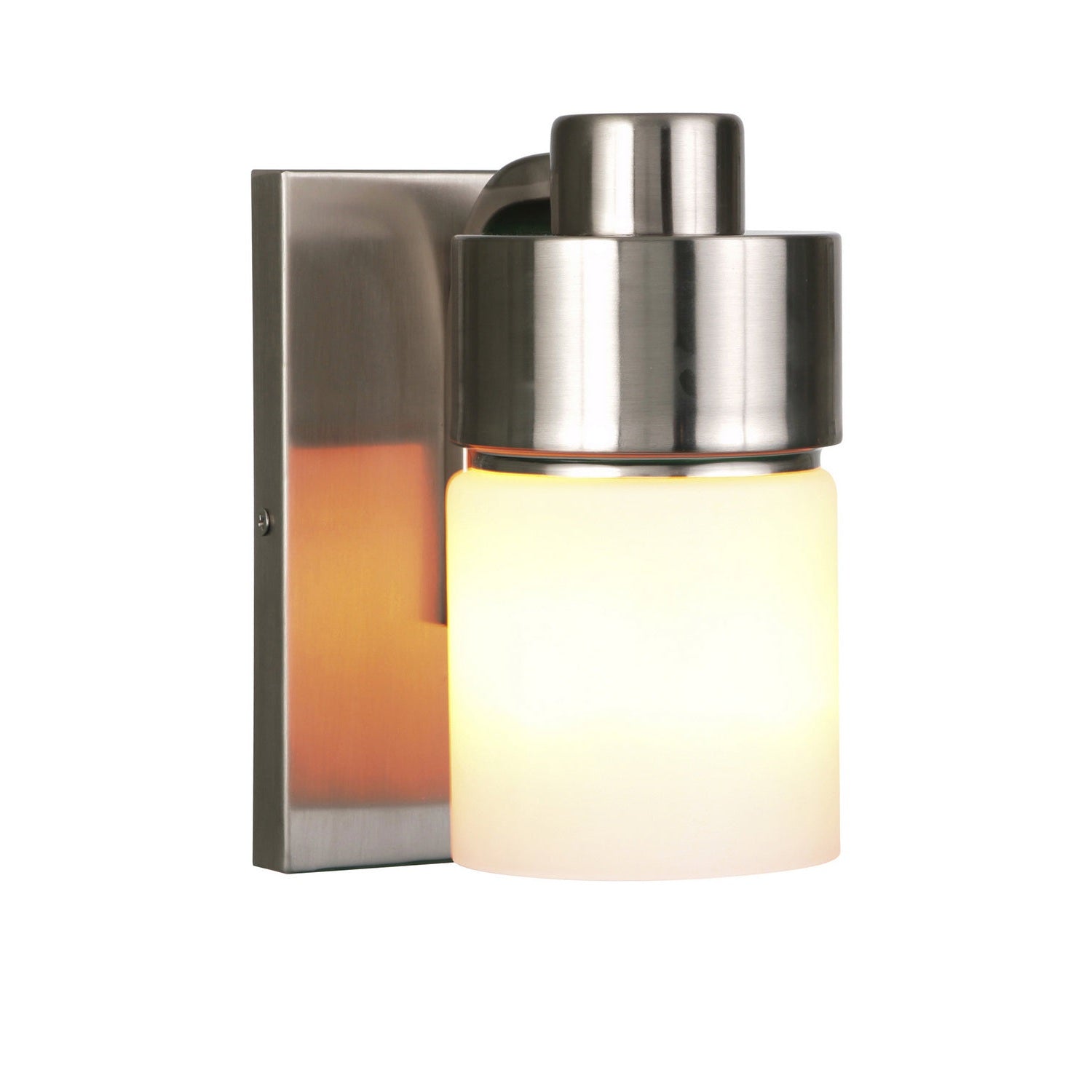 Craftmade - 12305BNK1 - One Light Wall Sconce - District - Brushed Polished Nickel