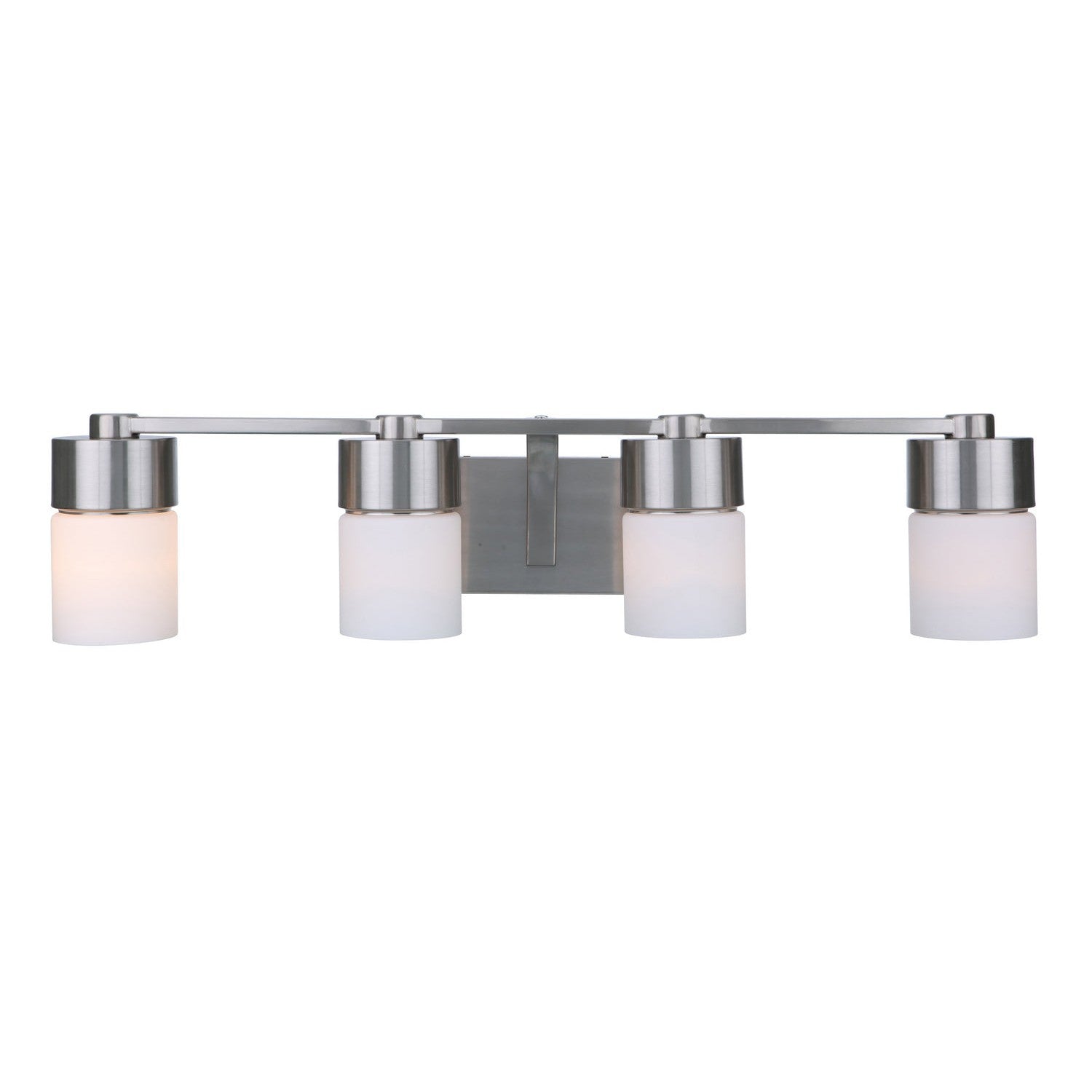 Craftmade - 12331BNK4 - Four Light Vanity - District - Brushed Polished Nickel