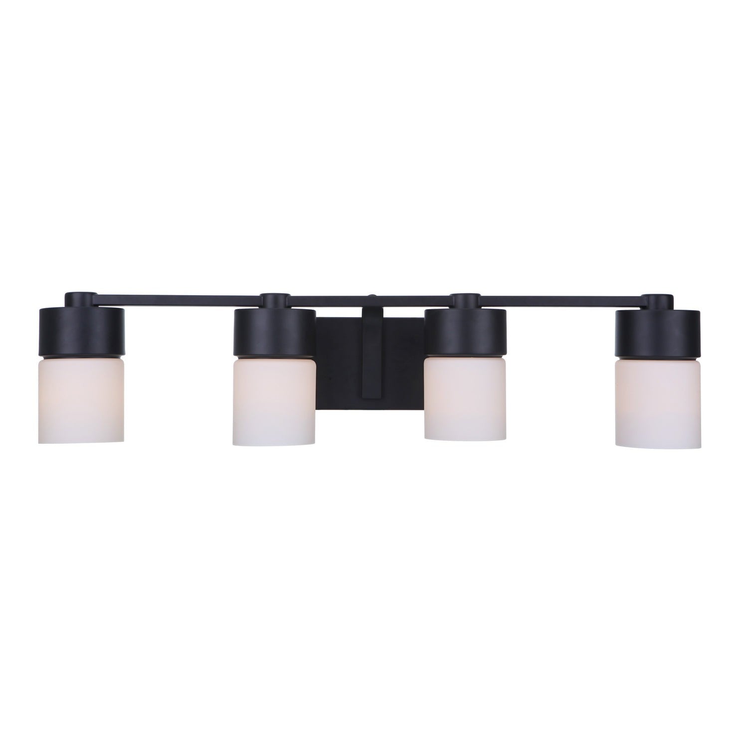 Craftmade - 12331FB4 - Four Light Vanity - District - Flat Black