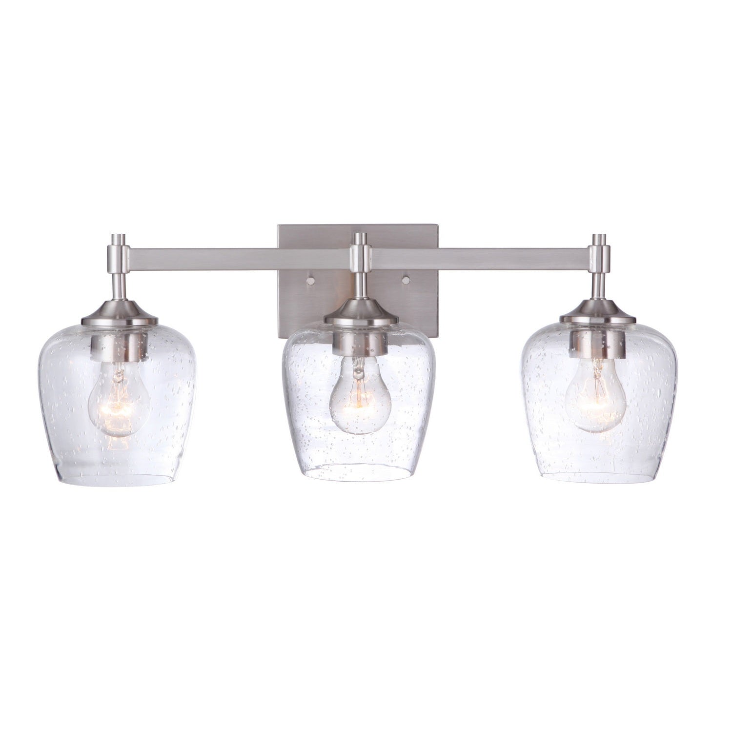 Craftmade - 12422BNK3 - Three Light Vanity - Stellen - Brushed Polished Nickel