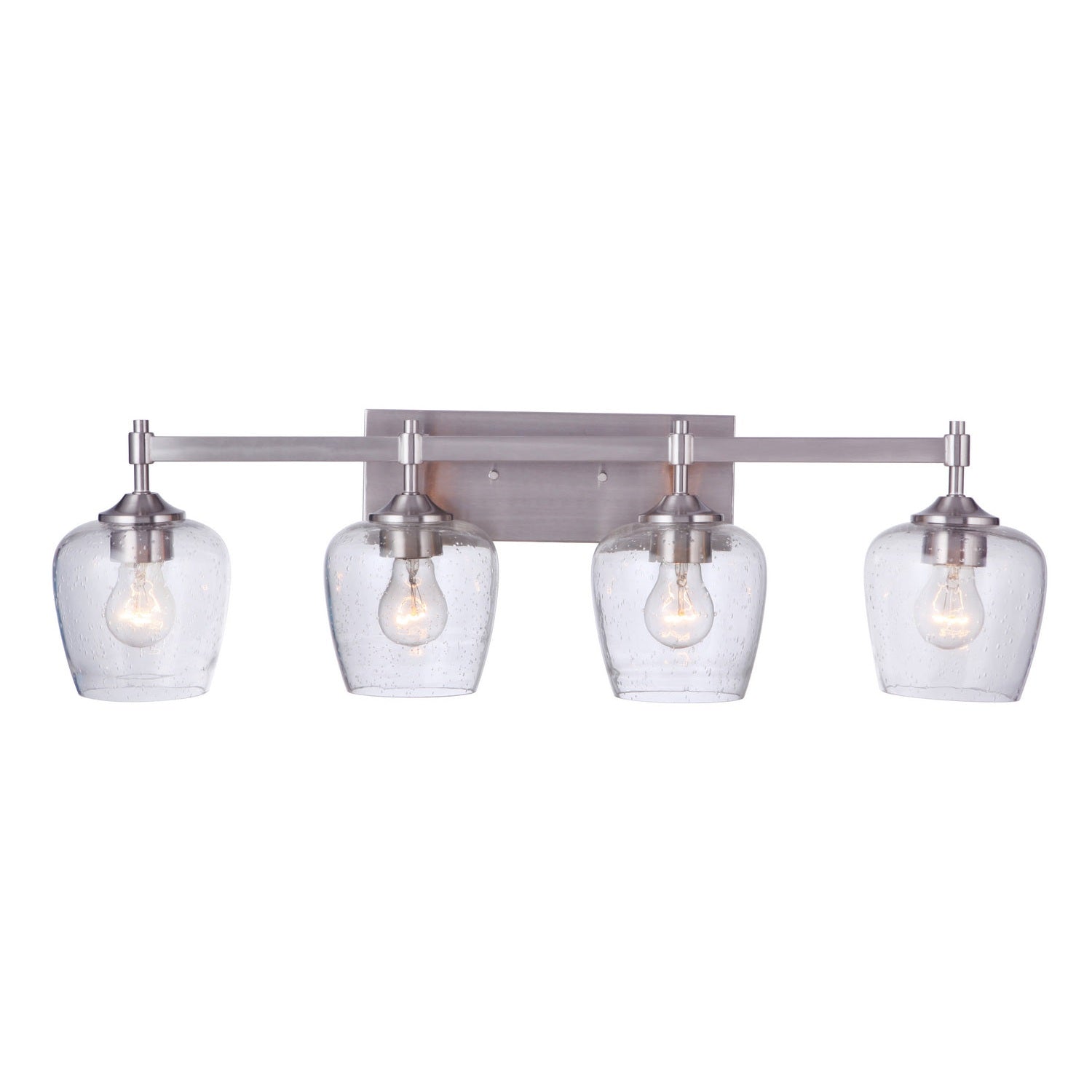 Craftmade - 12430BNK4 - Four Light Vanity - Stellen - Brushed Polished Nickel