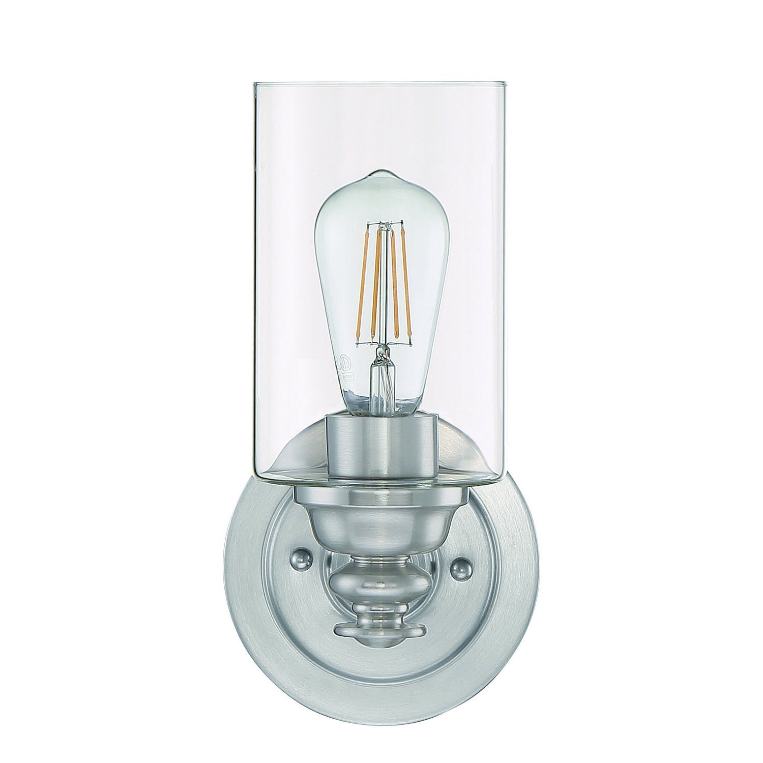 Craftmade - 49801-BNK-C - One Light Wall Sconce - Dardyn - Brushed Polished Nickel