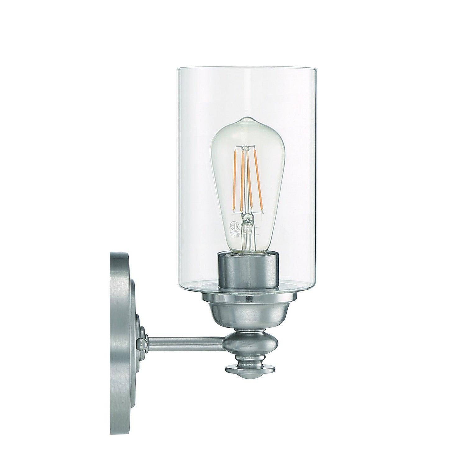 Craftmade - 49801-BNK-C - One Light Wall Sconce - Dardyn - Brushed Polished Nickel