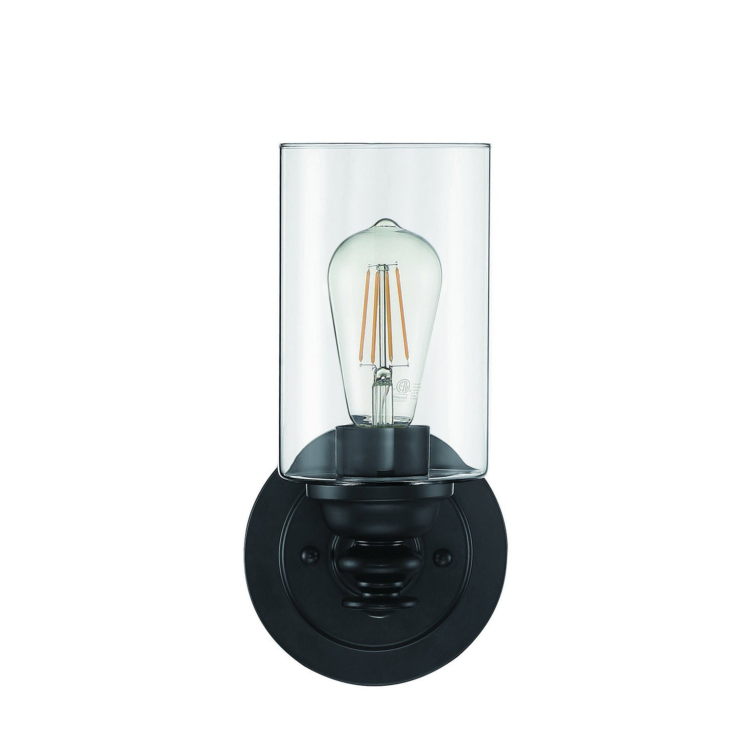 Craftmade - 49801-FB-C - One Light Wall Sconce - Dardyn - Flat Black