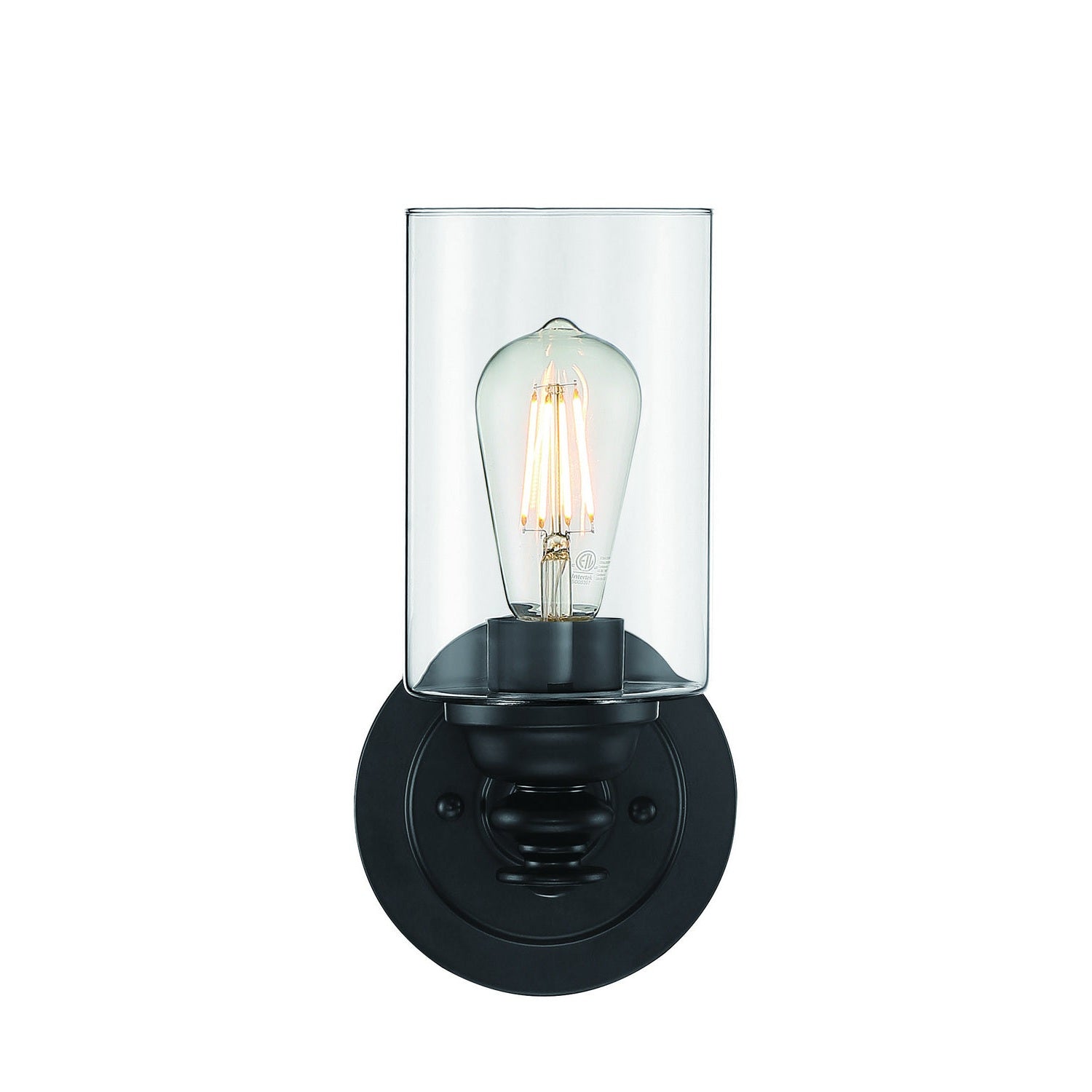 Craftmade - 49801-FB-C - One Light Wall Sconce - Dardyn - Flat Black