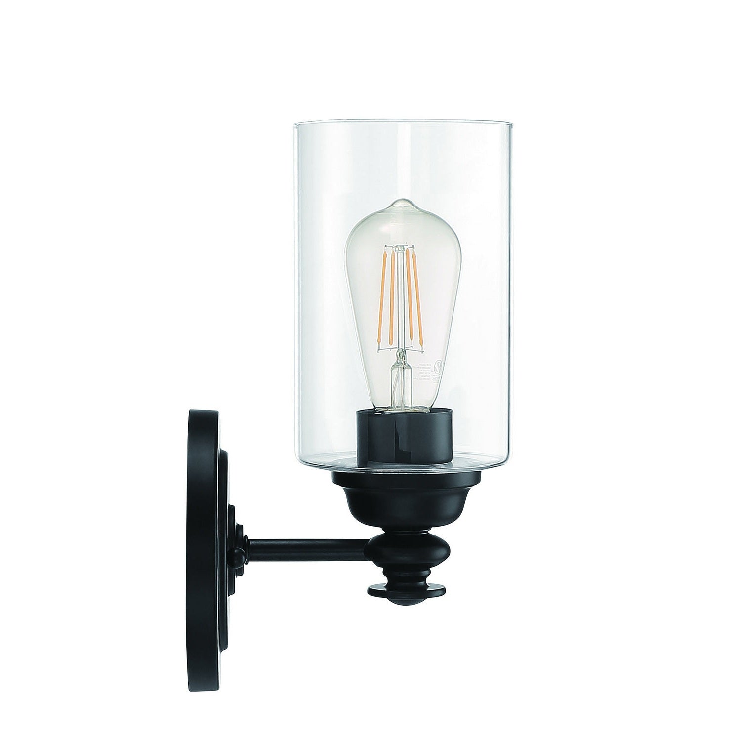 Craftmade - 49801-FB-C - One Light Wall Sconce - Dardyn - Flat Black