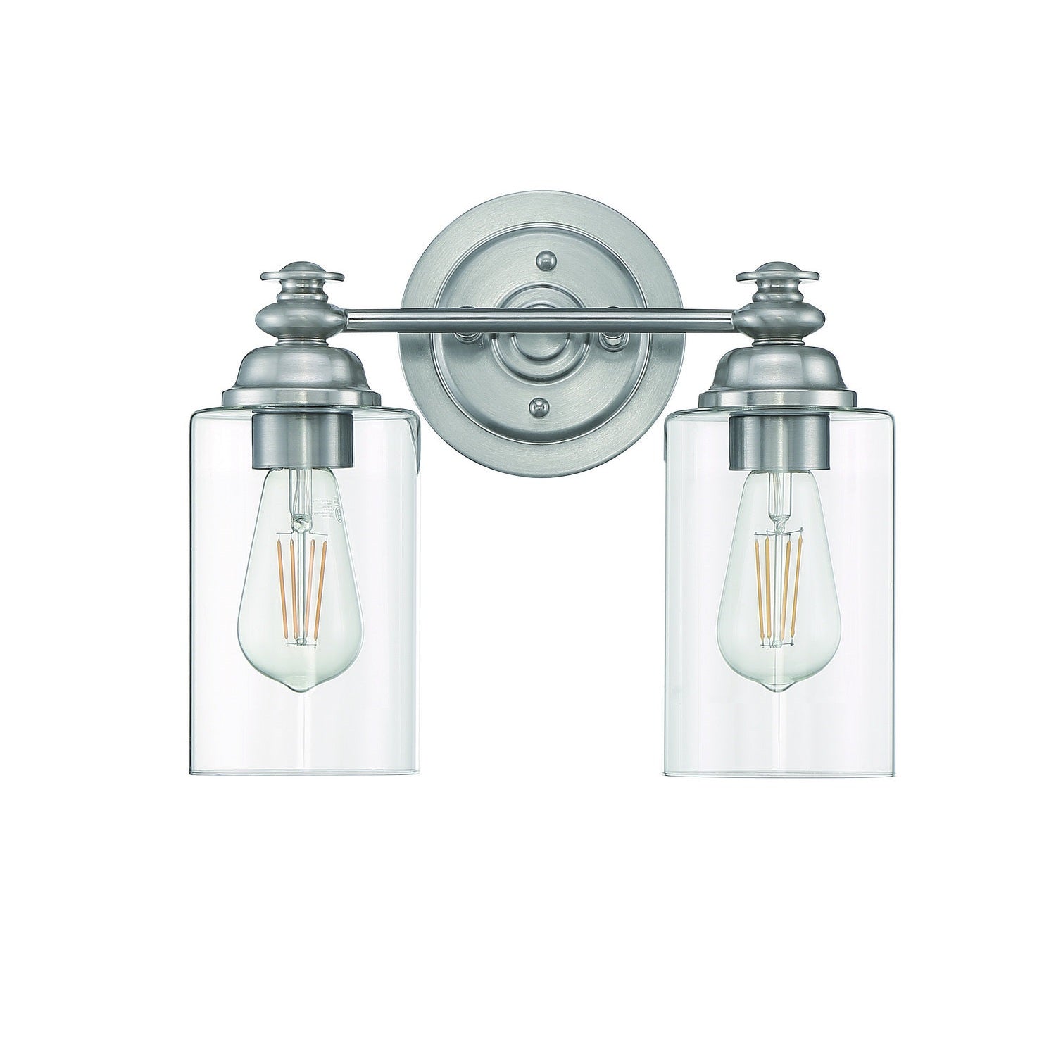 Craftmade - 49802-BNK-C - Two Light Vanity - Dardyn - Brushed Polished Nickel