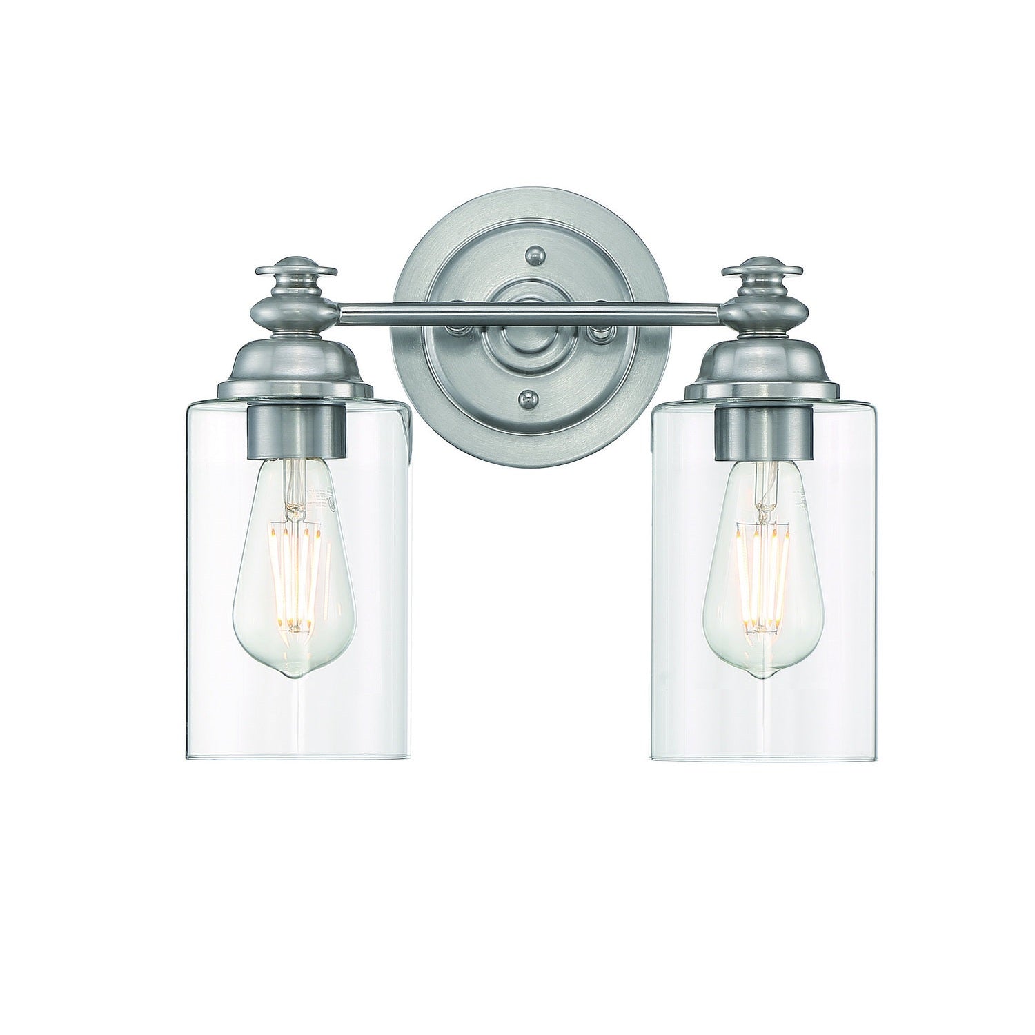 Craftmade - 49802-BNK-C - Two Light Vanity - Dardyn - Brushed Polished Nickel