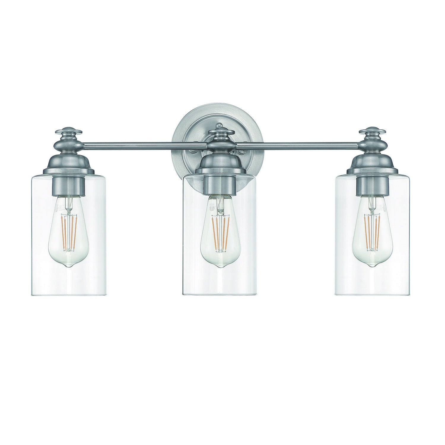 Craftmade - 49803-BNK-C - Three Light Vanity - Dardyn - Brushed Polished Nickel