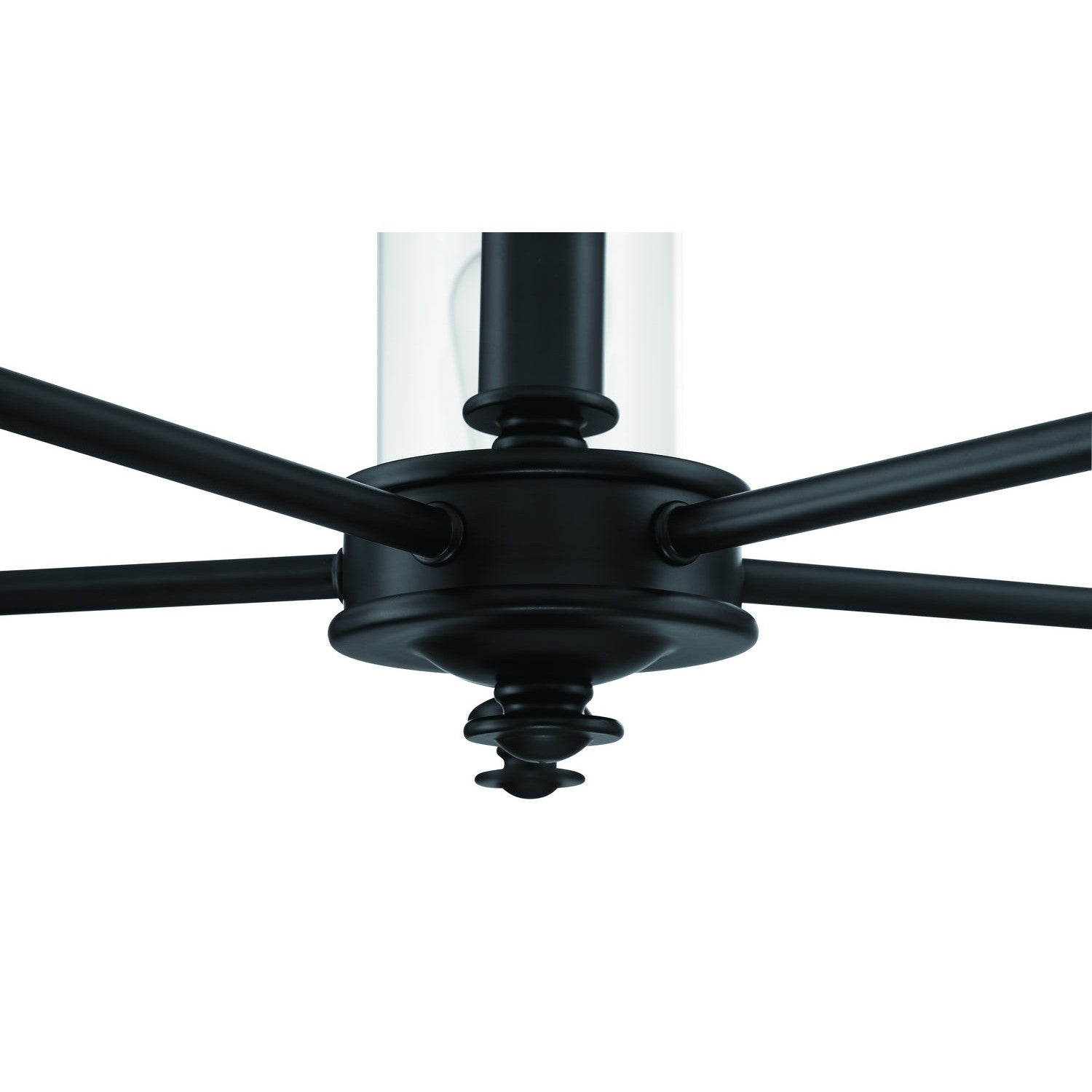 Craftmade - 49825-FB-C - Five Light Chandelier - Dardyn - Flat Black