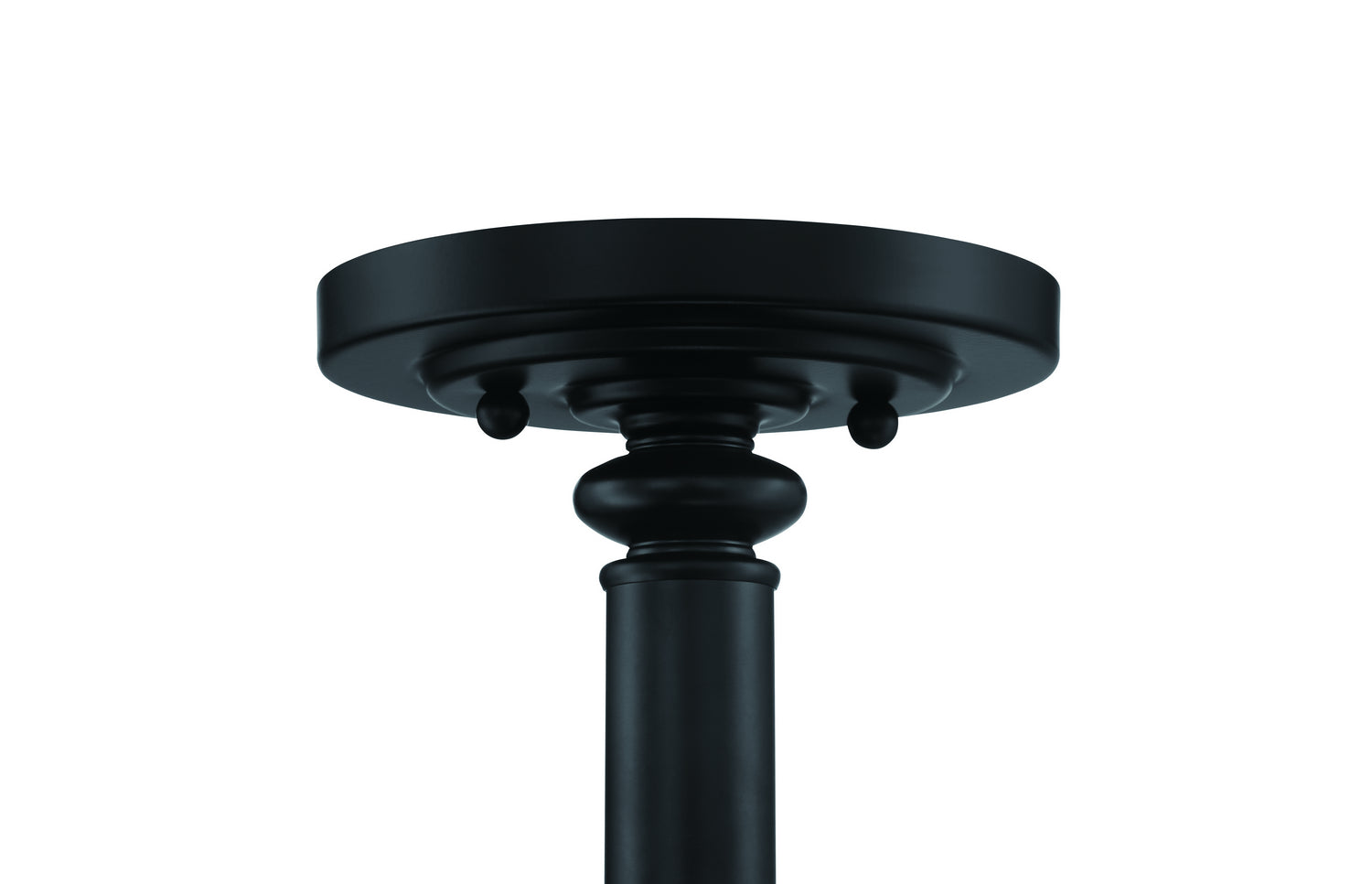 Craftmade - 49853-FB-C - Three Light Convertible Semi Flush/Pendant - Dardyn - Flat Black