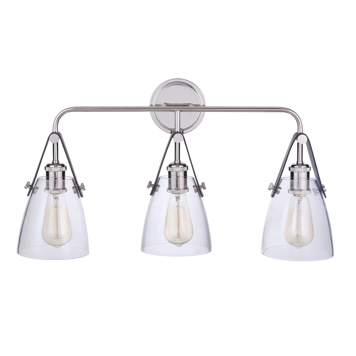 Craftmade - 51303-PLN - Three Light Vanity - Hagen - Polished Nickel
