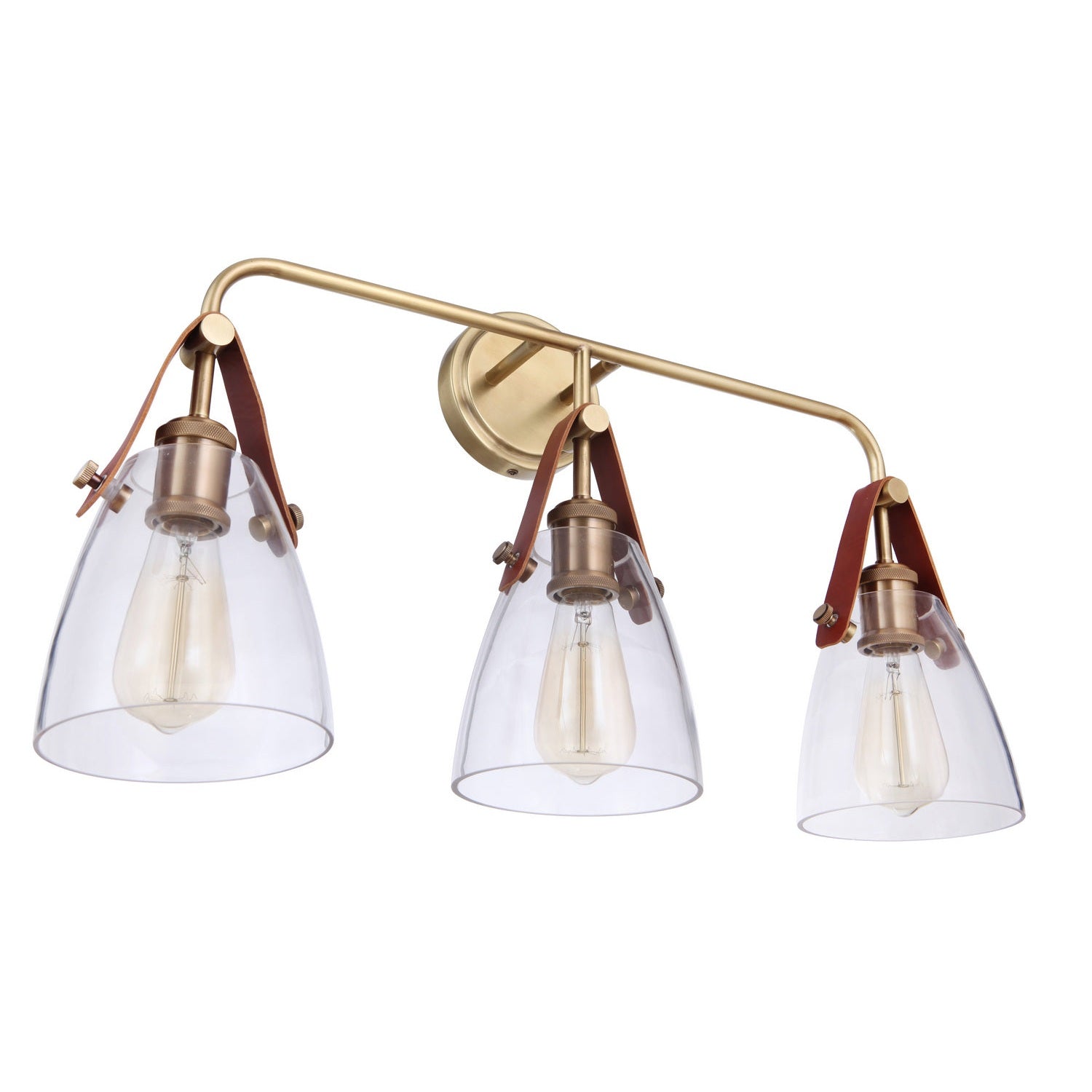 Craftmade - 51303-VB - Three Light Vanity - Hagen - Vintage Brass