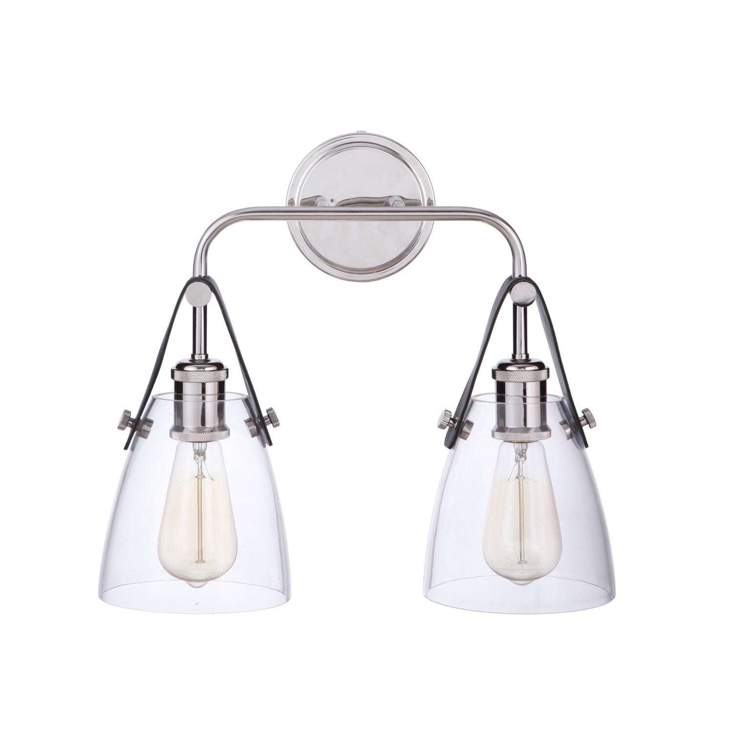 Craftmade - 51362-PLN - Two Light Wall Sconce - Hagen - Polished Nickel