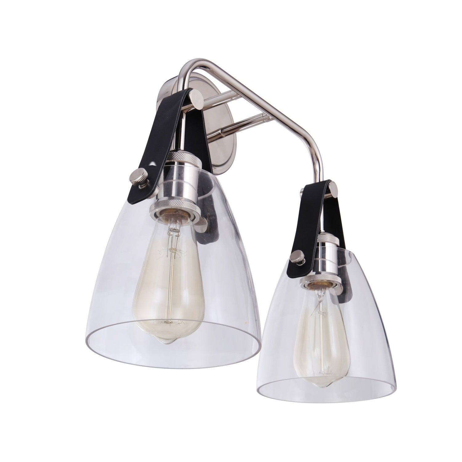 Craftmade - 51362-PLN - Two Light Wall Sconce - Hagen - Polished Nickel