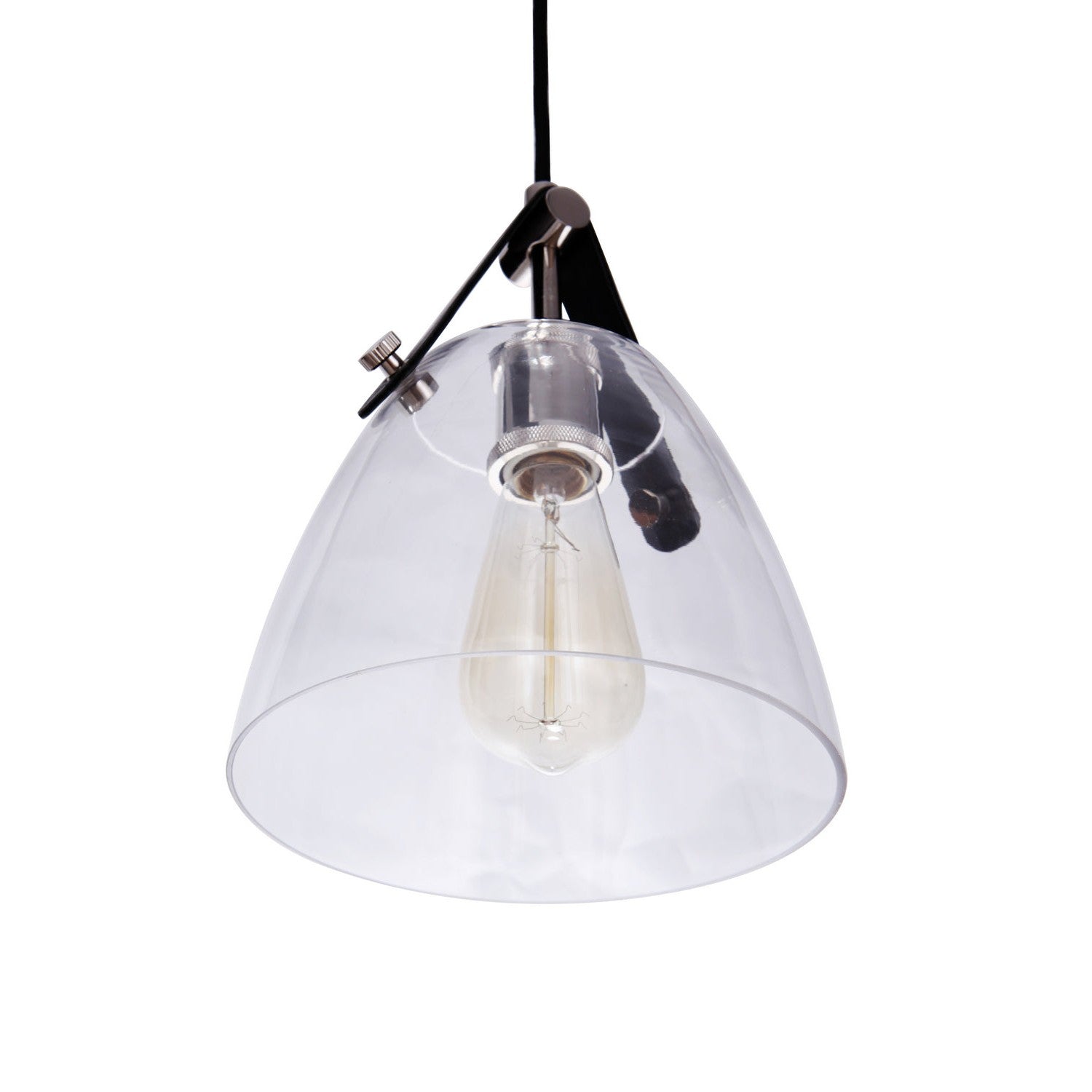 Craftmade - 51391-PLN - One Light Pendant - Hagen - Polished Nickel