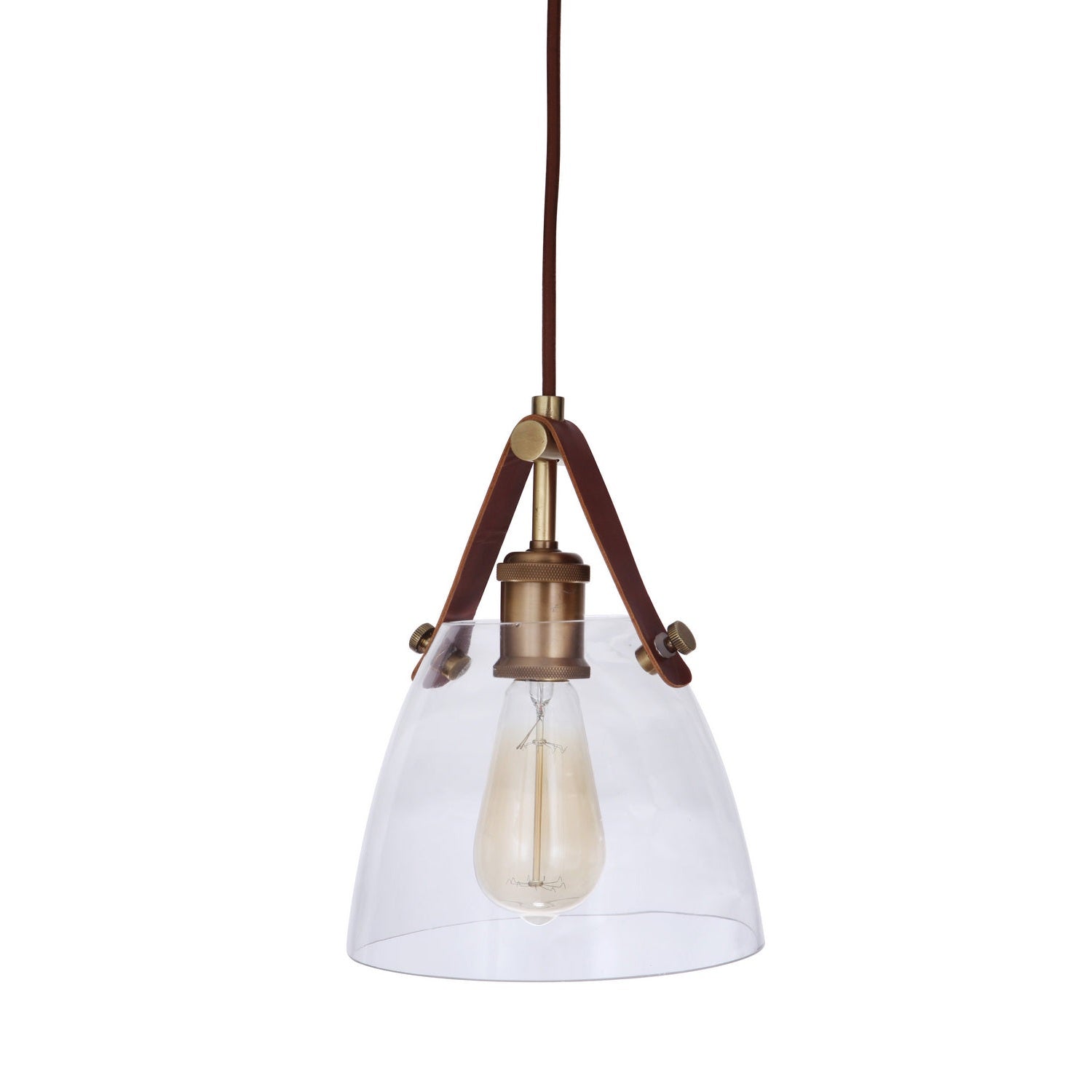 Craftmade - 51391-VB - One Light Pendant - Hagen - Vintage Brass