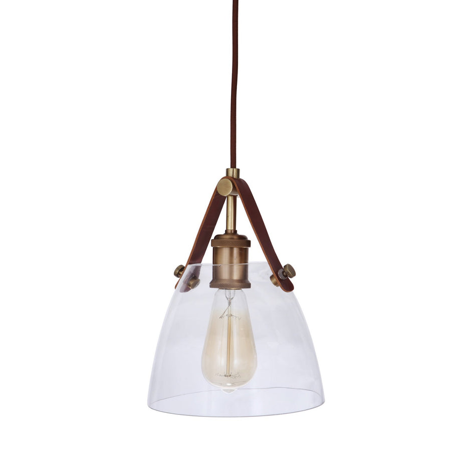 Craftmade - 51391-VB - One Light Pendant - Hagen - Vintage Brass